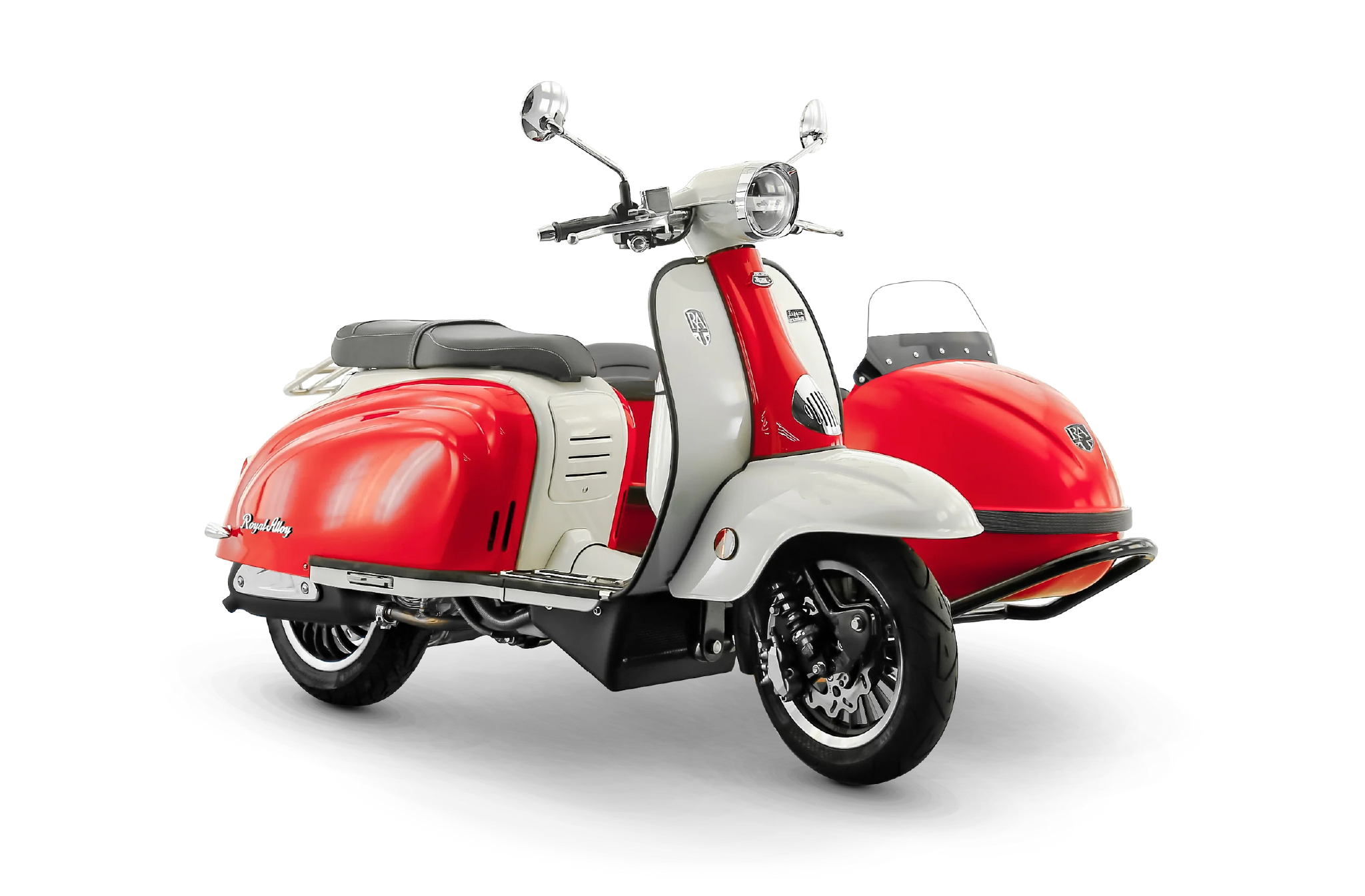 2025 Royal Alloy TG 350 Sidecar flame red ivory.webp