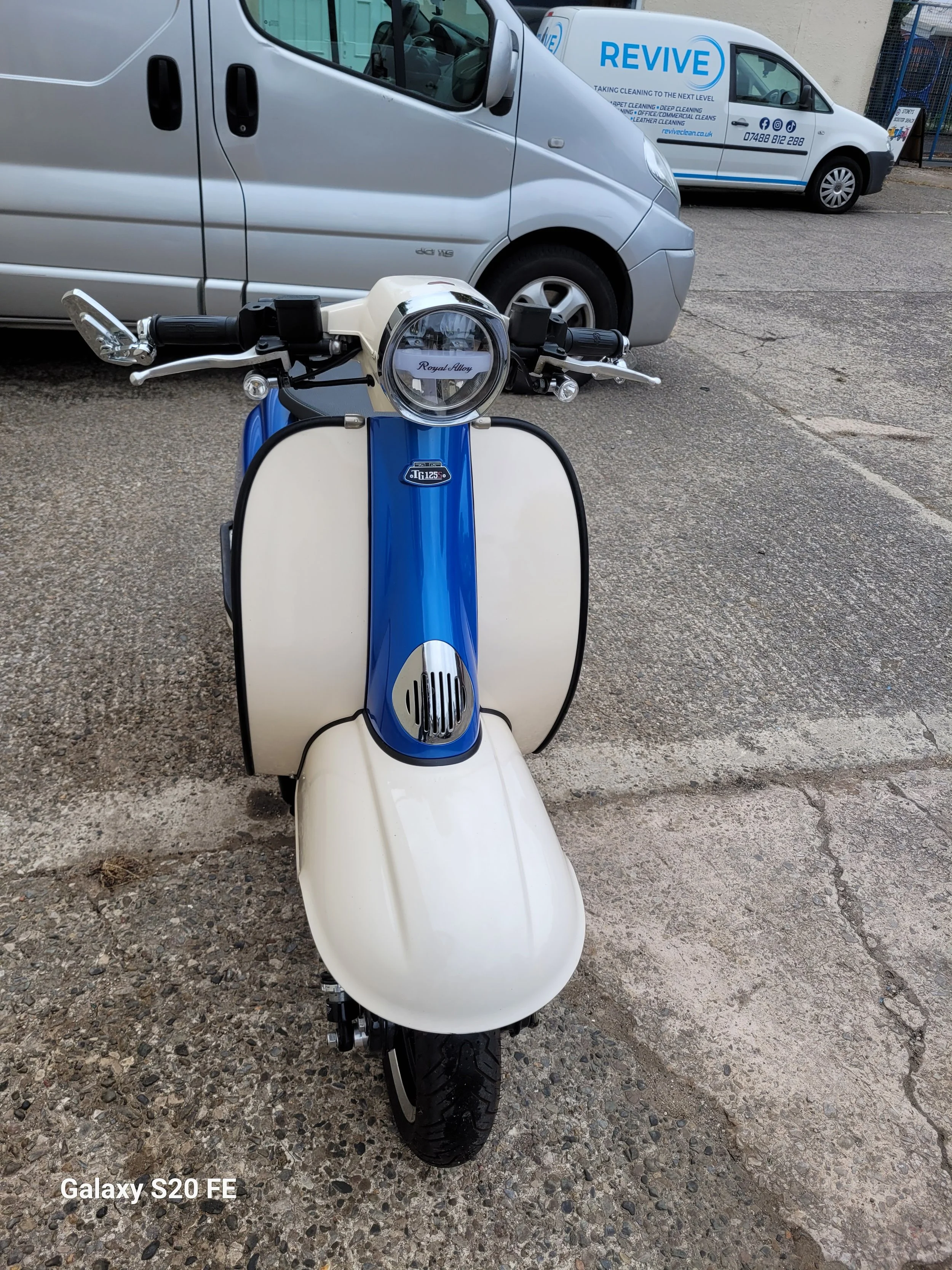 TG125 LIQUID COOLED ON A 22 PLATE WITH 603 MILES