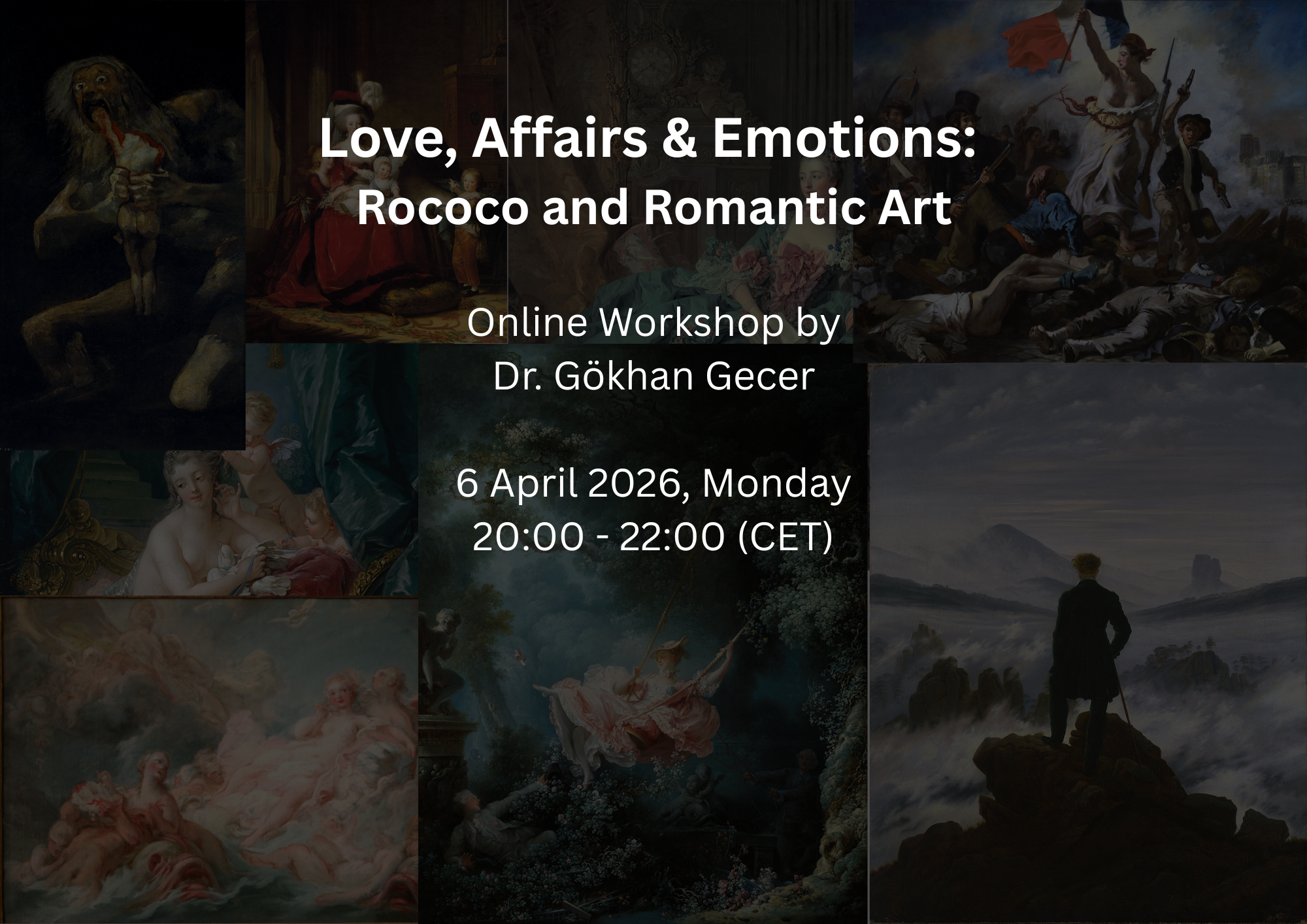 Love, Affairs & Emotions: Rococo and Romantic Art