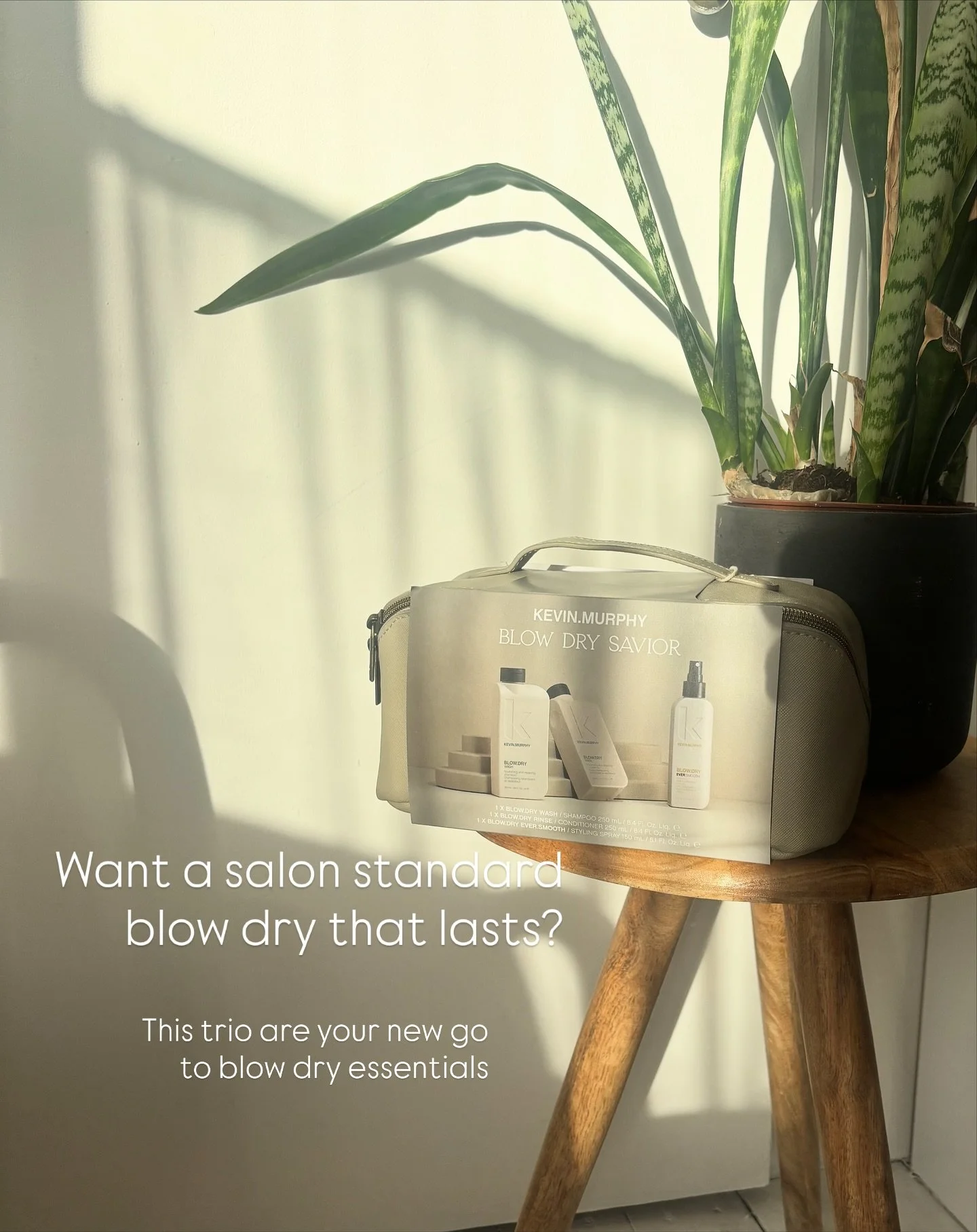 Perfect your blow dry with this trio of heat-defending, style-extending essentials

Carefully curated to protect and prolong your style, this indulgent set features three salon favourites from Kevin Murphy&rsquo;s BLOW.DRY range, the ultimate compani