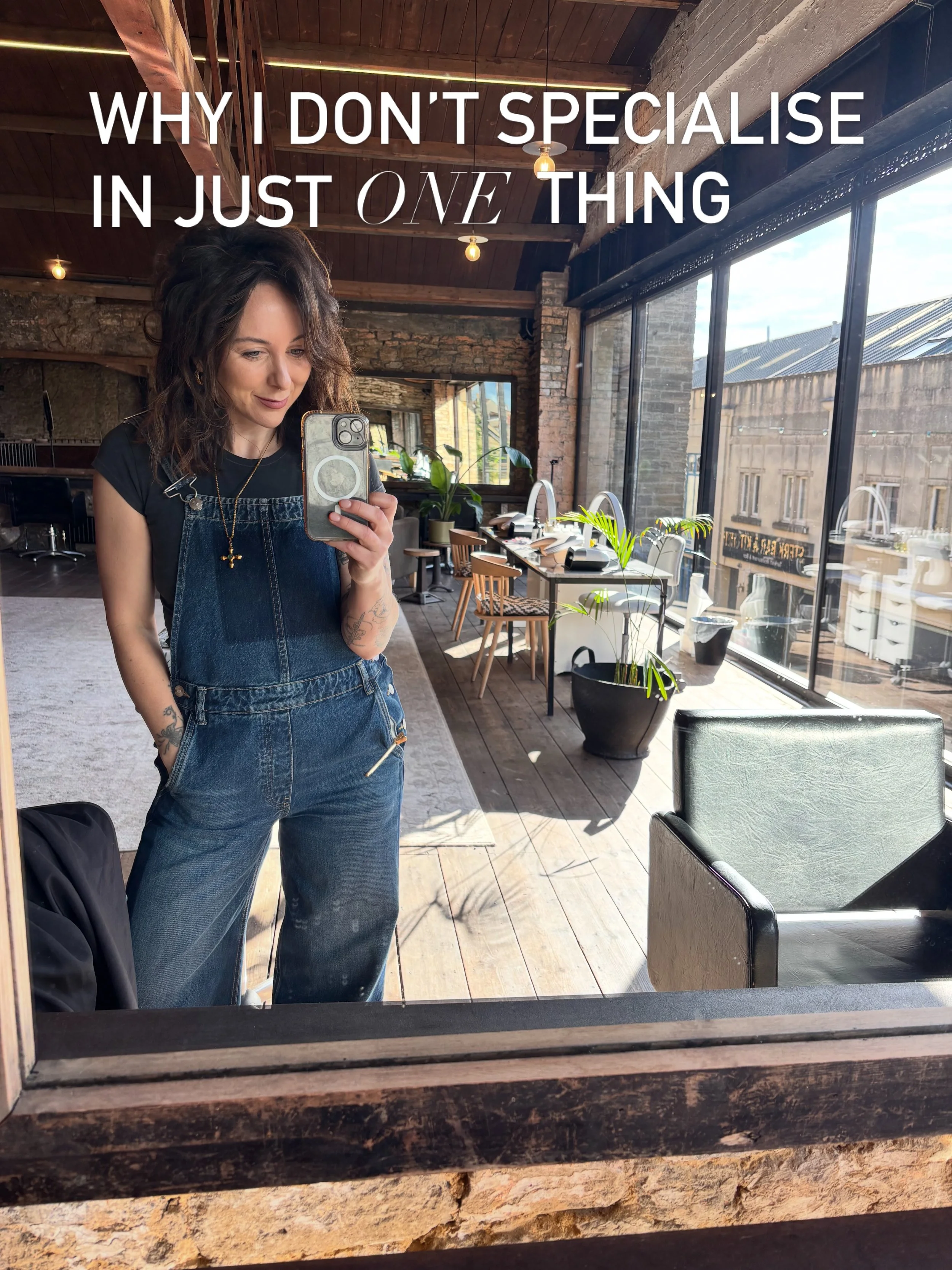 Maybe I&rsquo;m not a specialist in one thing &hellip;&hellip; maybe I&rsquo;m a specialist in versatility ? 

For years there&rsquo;s been so much focus on 
&ldquo;Niching down&rdquo; in hairdressing and specialising in just one thing&hellip;. But h