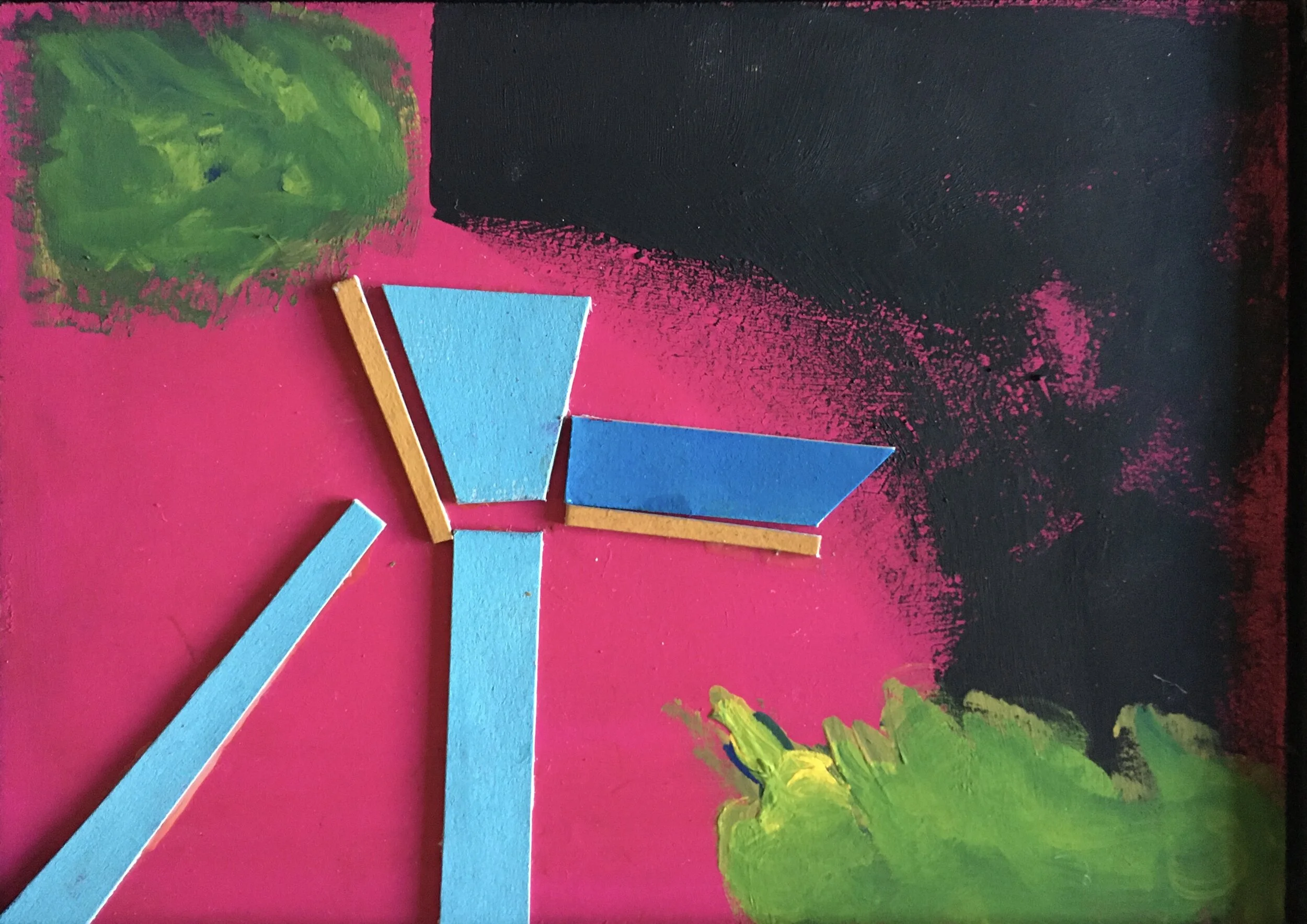 Observed shapes and colours at Gosty Hill Bridge, Stewarts and Lloyds
