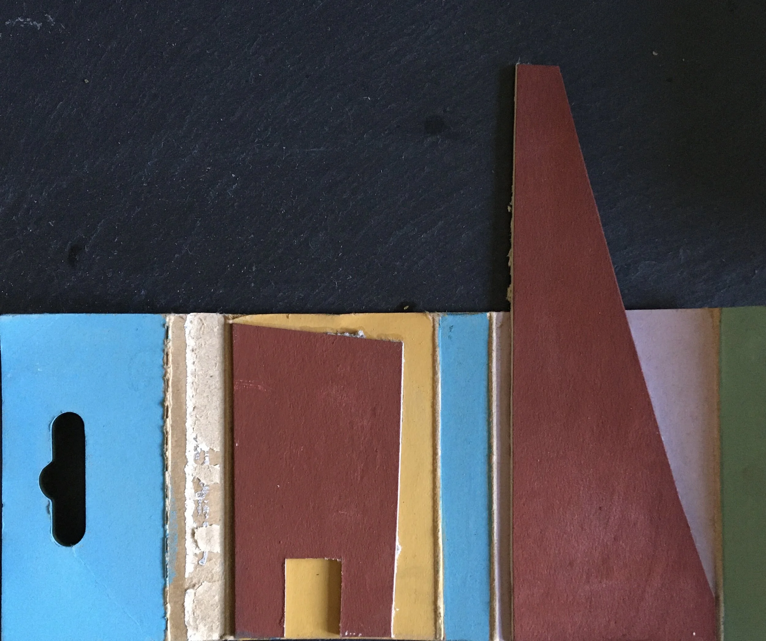 Painted collage Cobbs Engine House