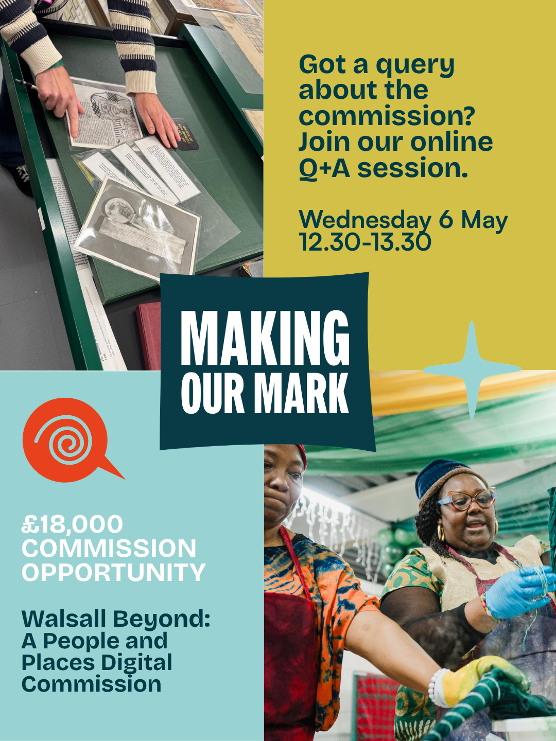 INVITATION: Online Q+A for Making Our Mark Commission