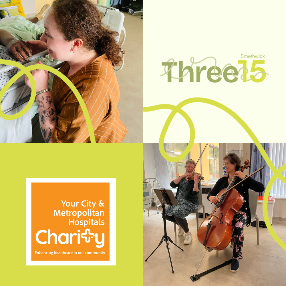 Music, poetry and moments of connection: Three 15 at Midland Metropolitan University Hospital
