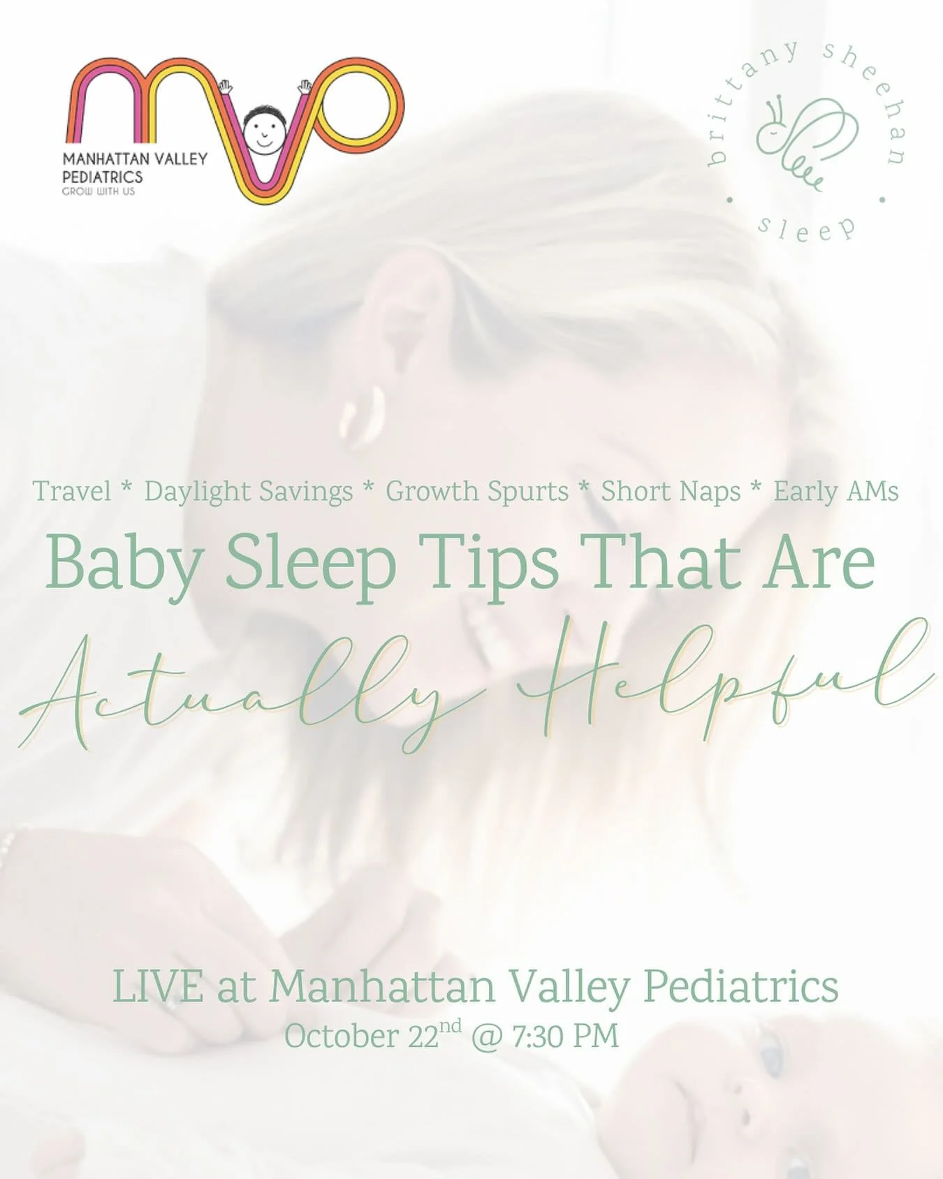 Calling all tired parents of New York! 🌙

Next week, @mvpediatrics is partnering with @brittanysheehansleep to bring you a special one time SLEEP event!

Take a ✨much needed✨break, enjoy some reiki-infused ✨high vibe✨treats from @itsmyperfectcookie 