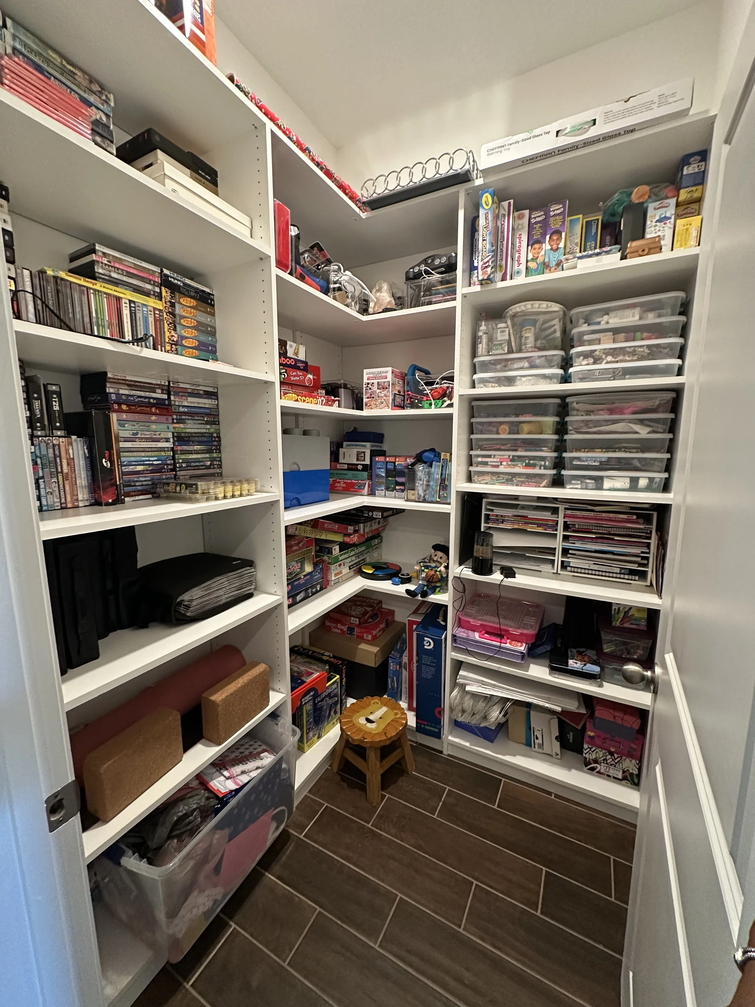 Arts and Crafts Closet