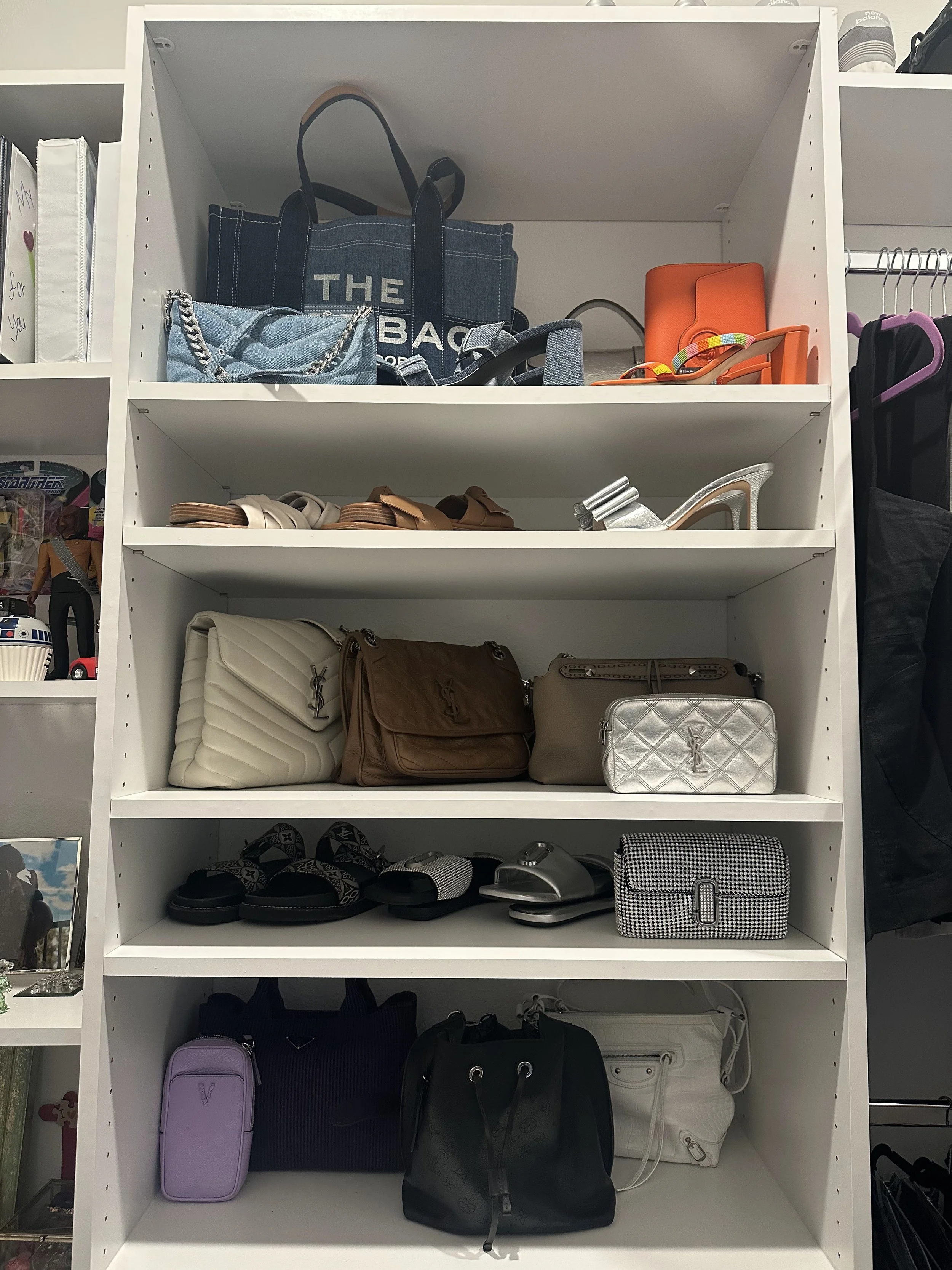 Master Closet Organization