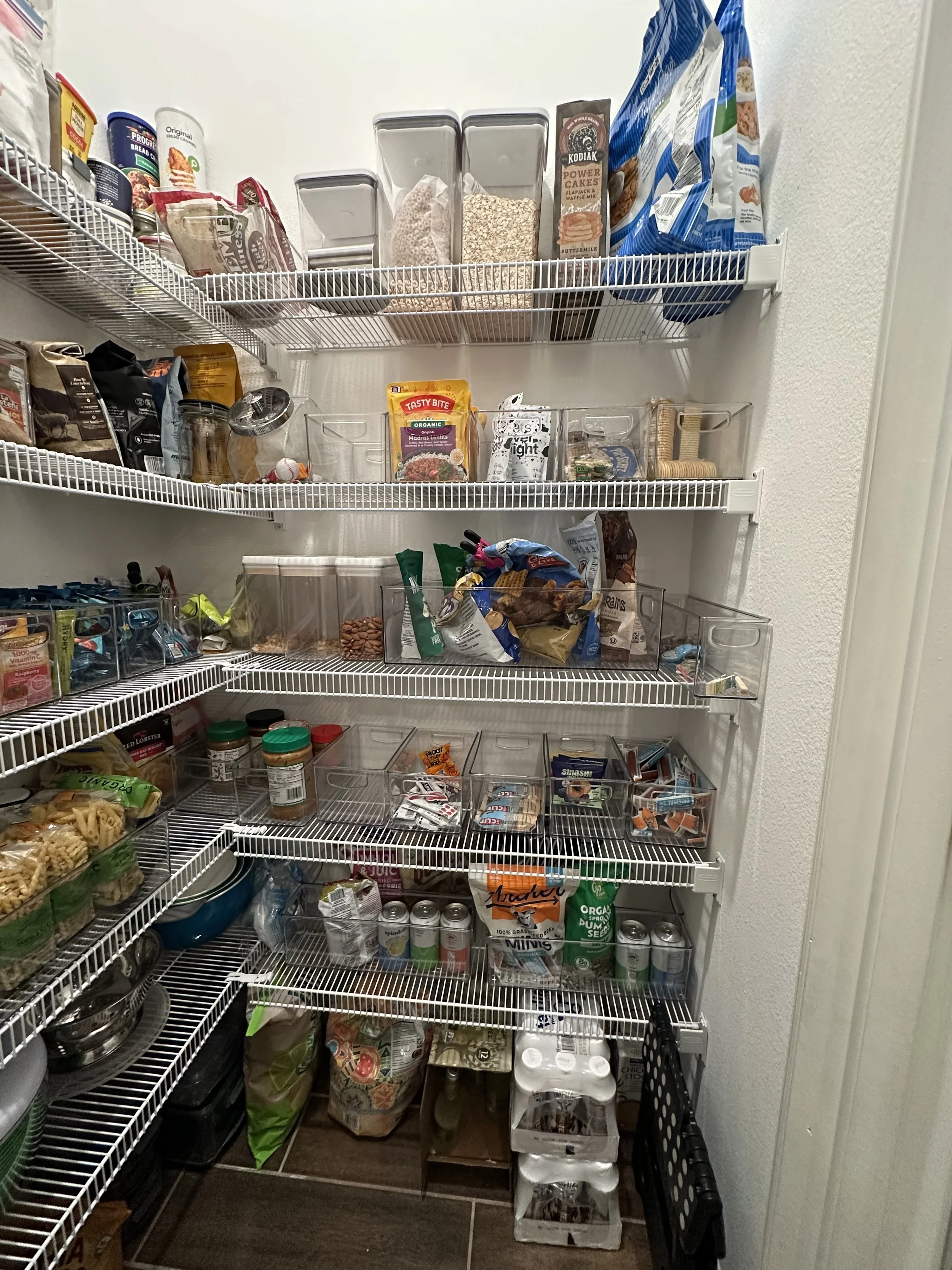 Storefront Style Pantry