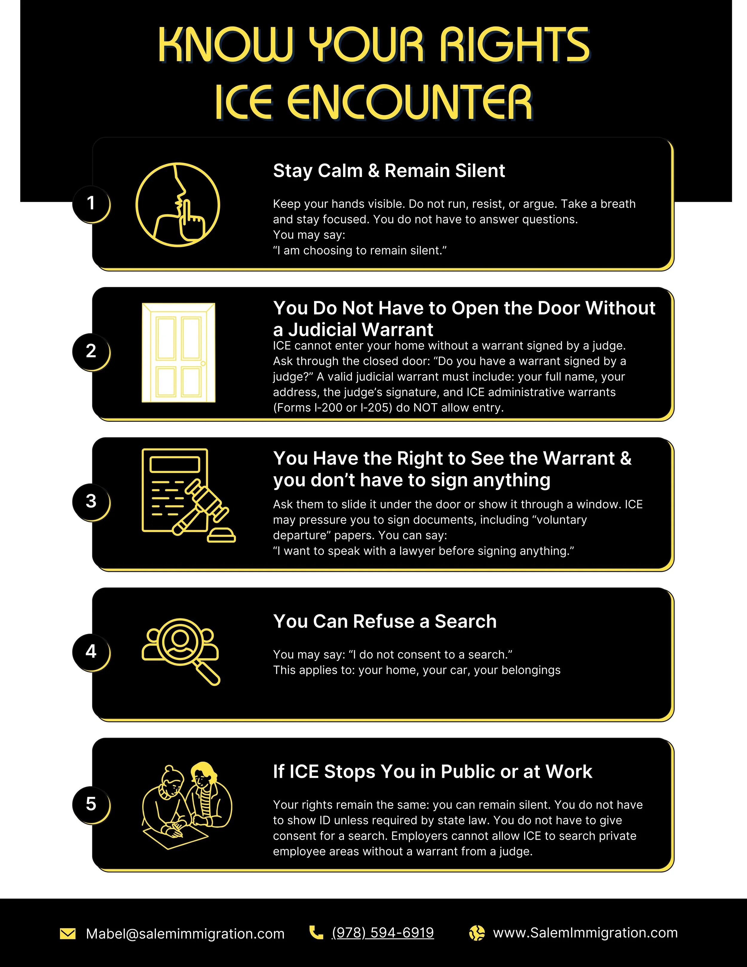 know your rights ice encounter 