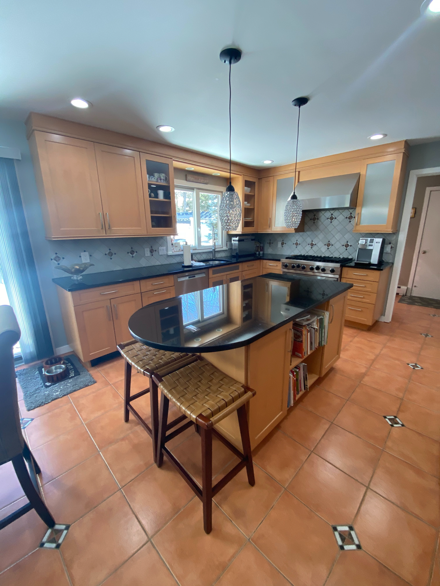 Modern With Moroccan And Mediterranean Influences Kitchen Remodel in Pleasantville, NY by Dream Design and Renovation project photo 3