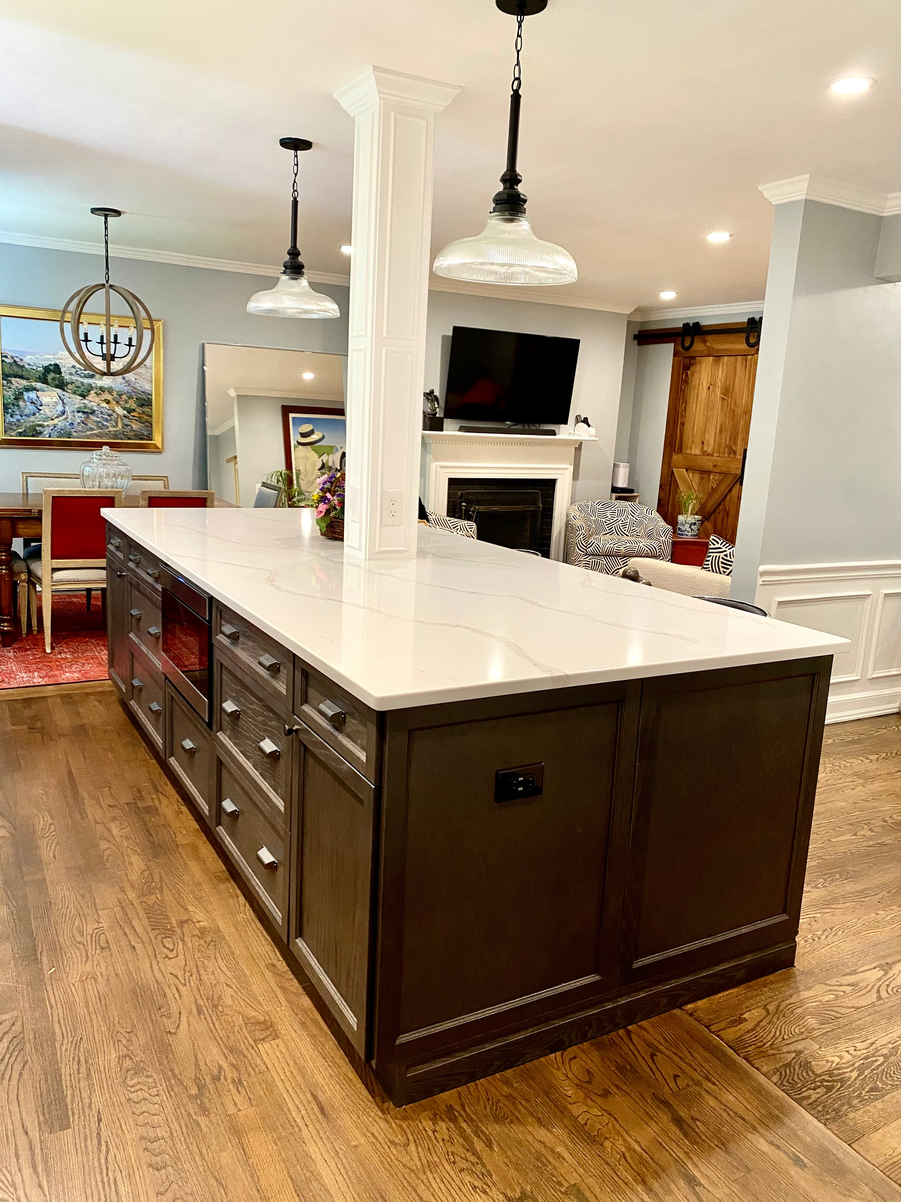 Transitional; Modern And Classic Kitchen Remodel in Scarsdale, NY by Dream Design and Renovation project photo 7