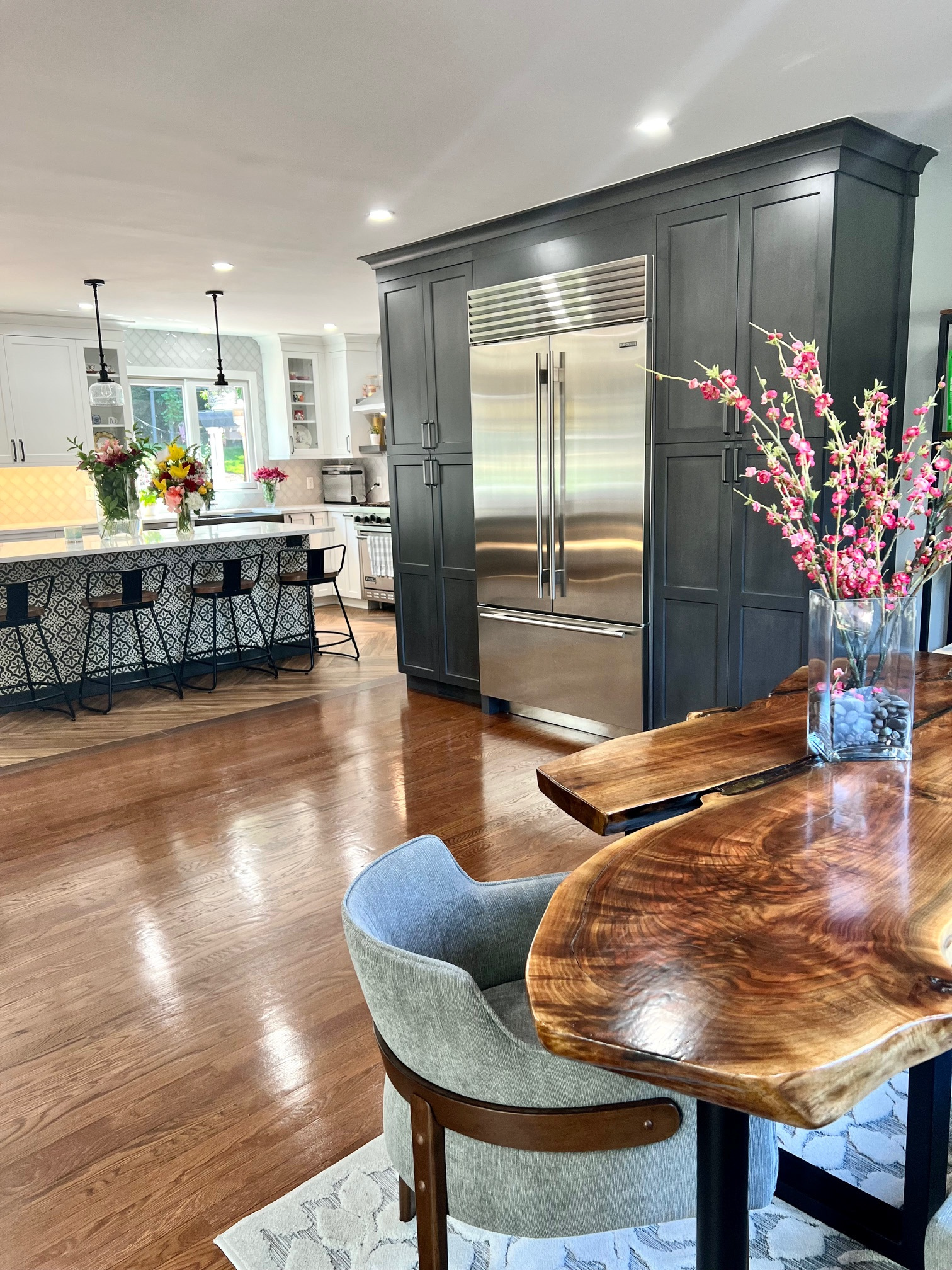 Modern With Moroccan And Mediterranean Influences Kitchen Remodel in Pleasantville, NY by Dream Design and Renovation project photo 5