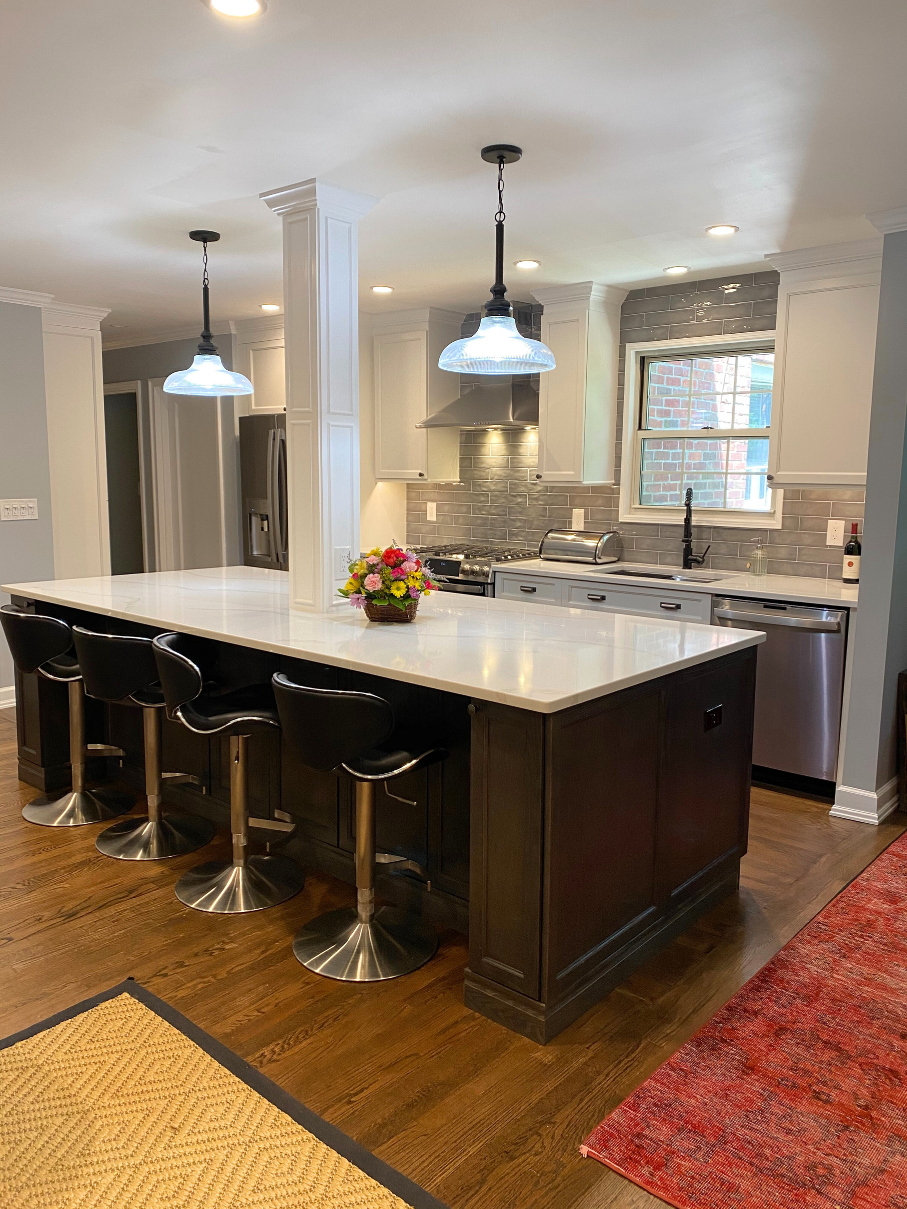 Transitional; Modern And Classic Kitchen Remodel in Scarsdale, NY by Dream Design and Renovation project photo 9