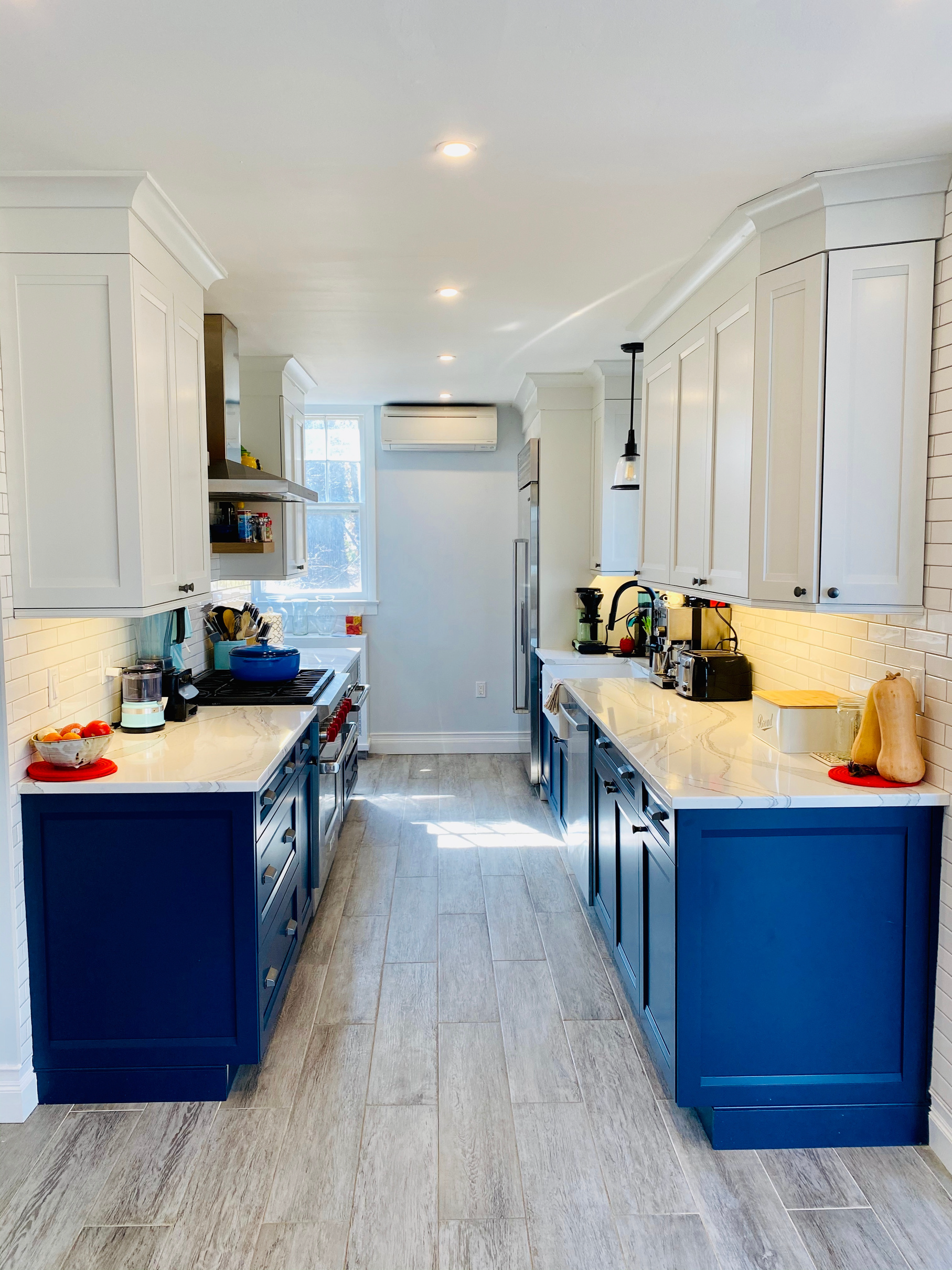 Modern Coastal; Nautical Kitchen Remodel in Nyack, NY by Dream Design and Renovation project photo