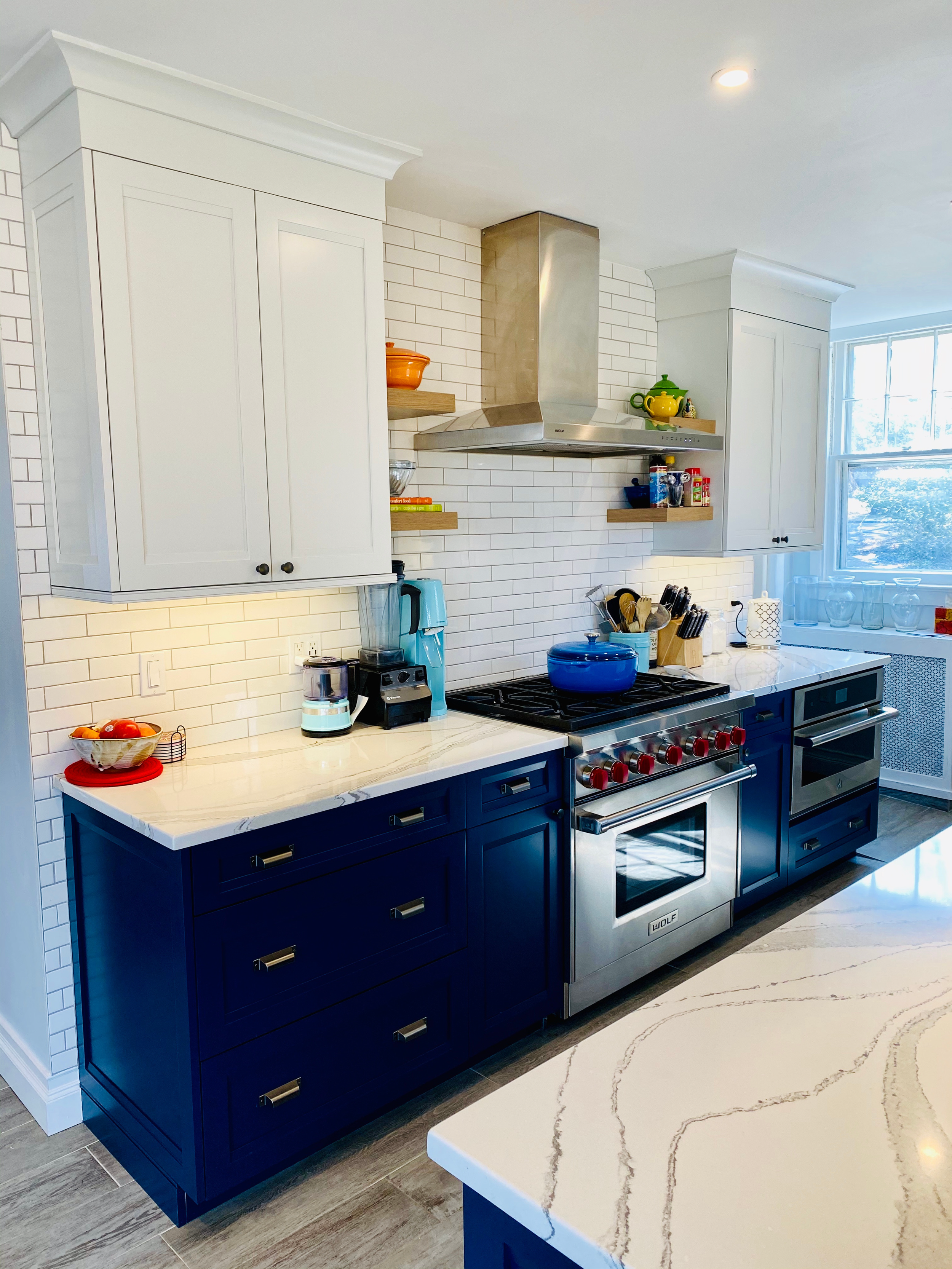 Modern Coastal; Nautical Kitchen Remodel in Nyack, NY by Dream Design and Renovation project photo 8