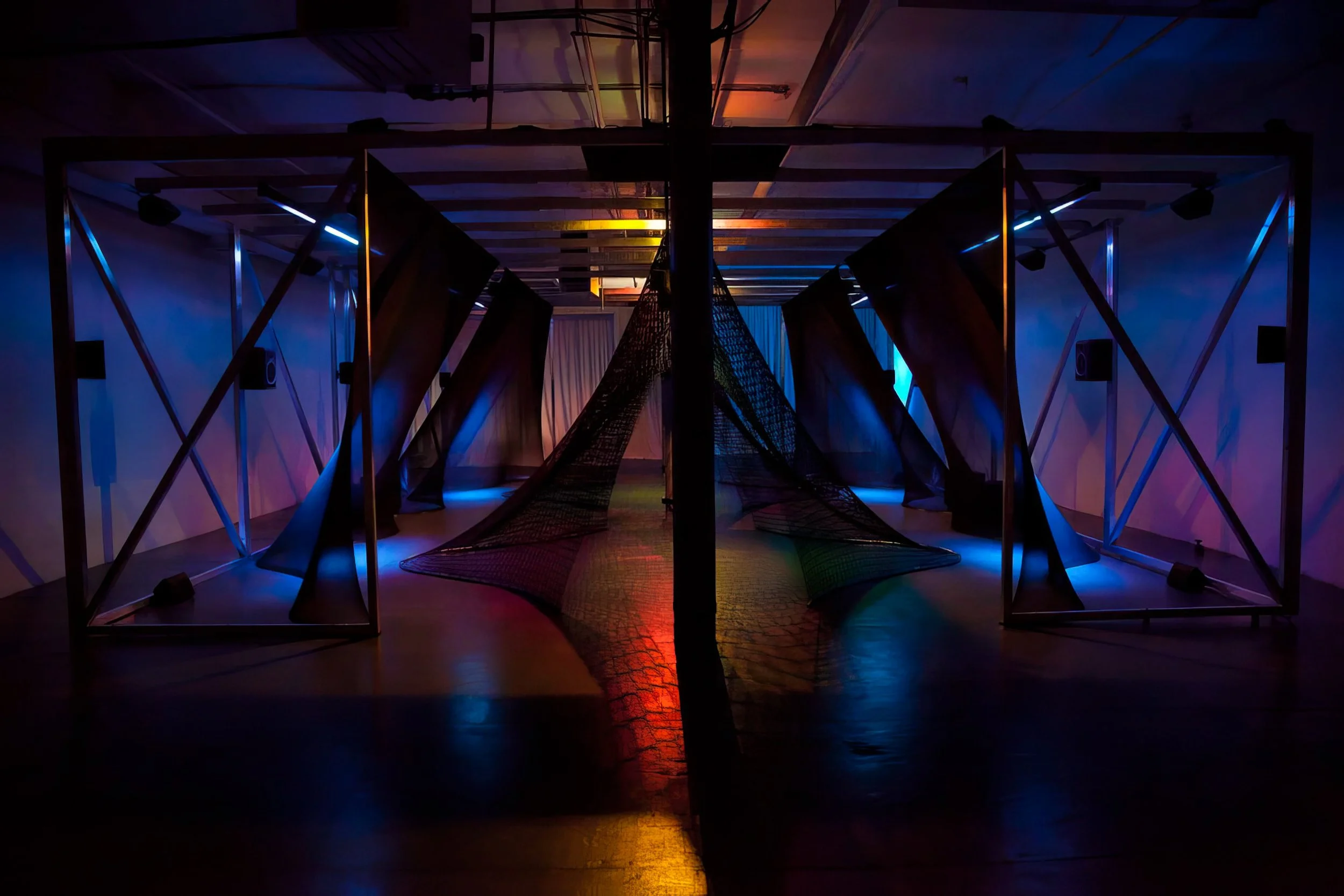 Behind-the-scenes view of DELQA, the immersive sound installation created with Microsoft, Listen, and artist Matthew Dear. Filmed by OTHRLABS, the project won 3 Cannes Lions including Gold for Sound Design.
