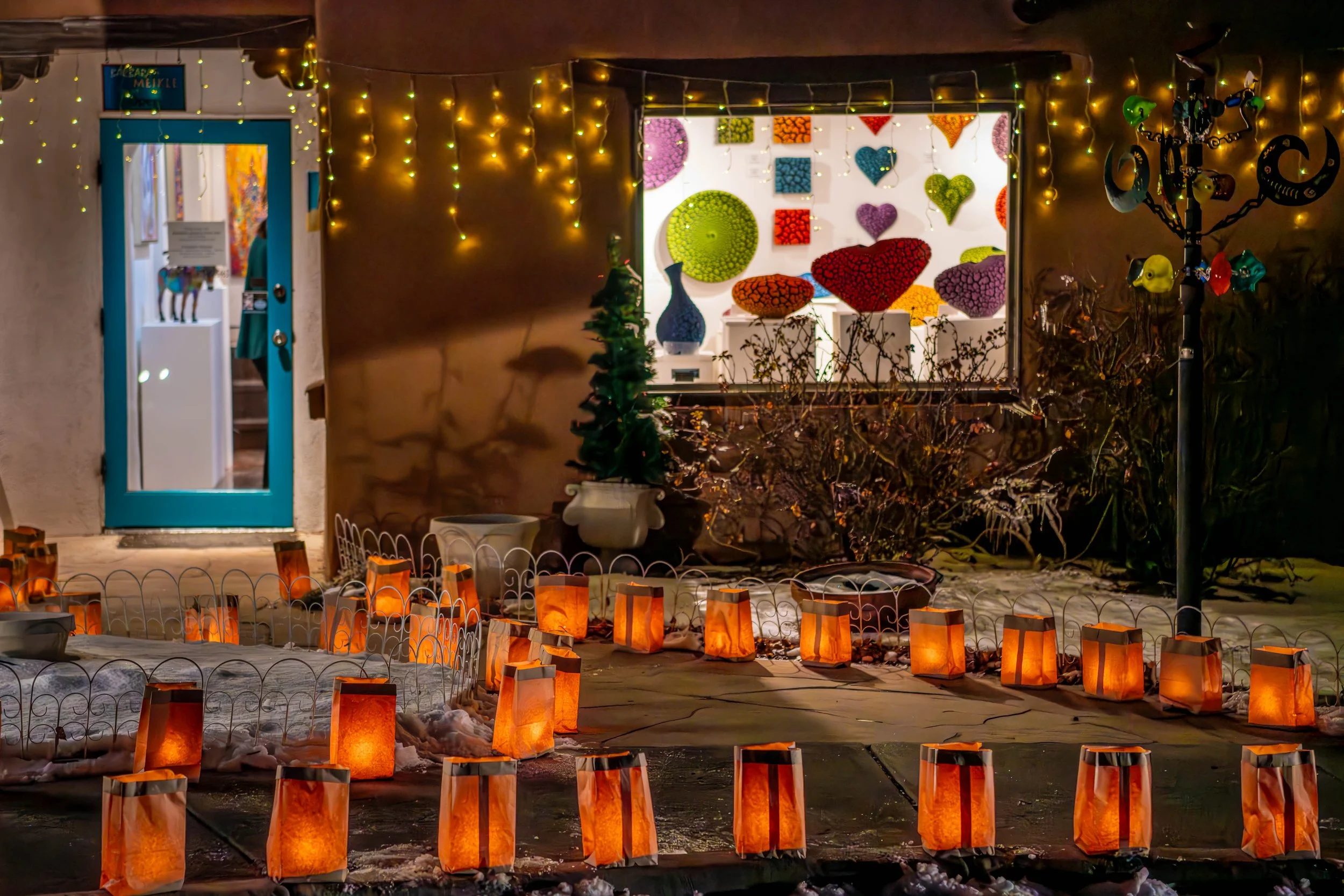 Canyon Road Farolitos