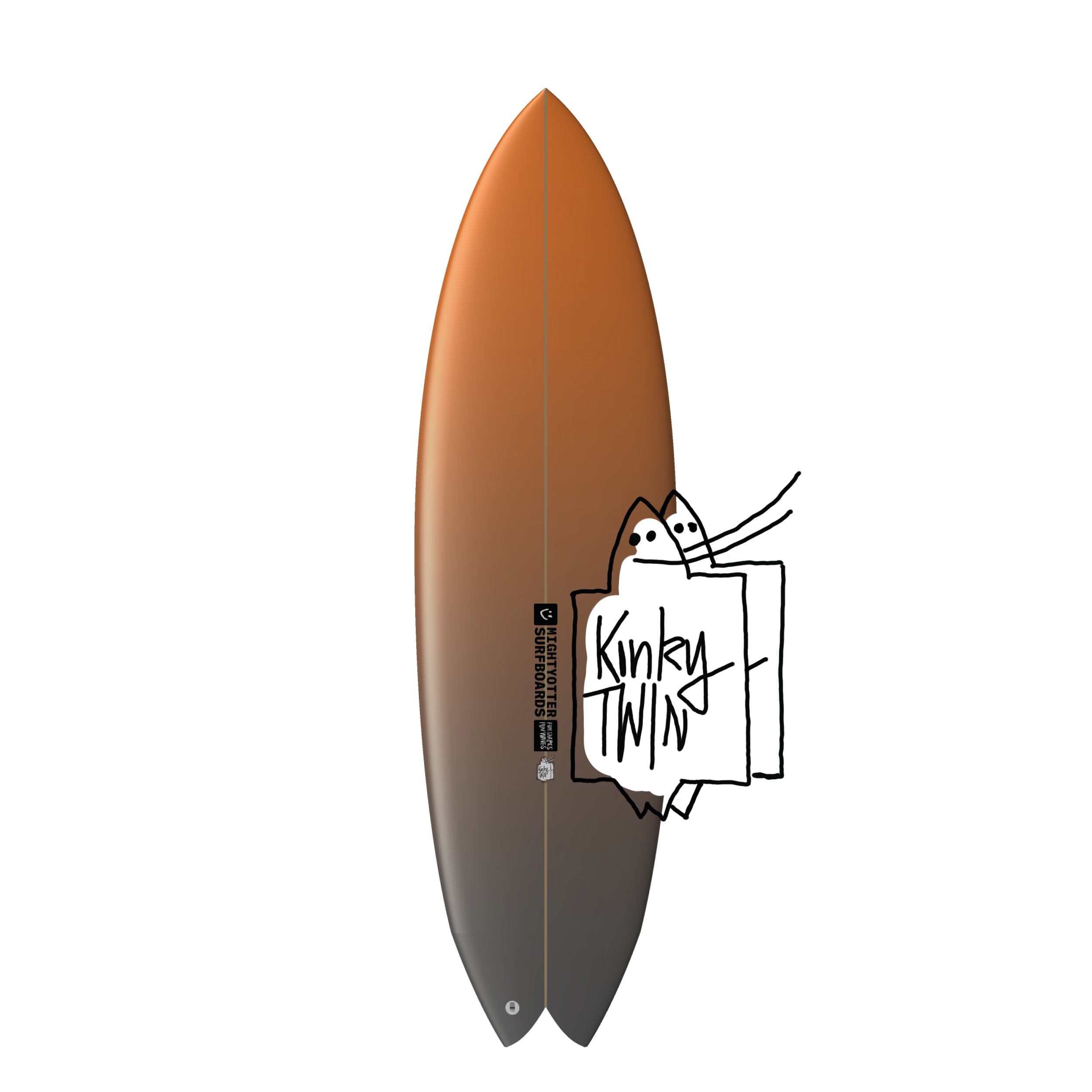 Kinky Twin - High Performance Twin Fin