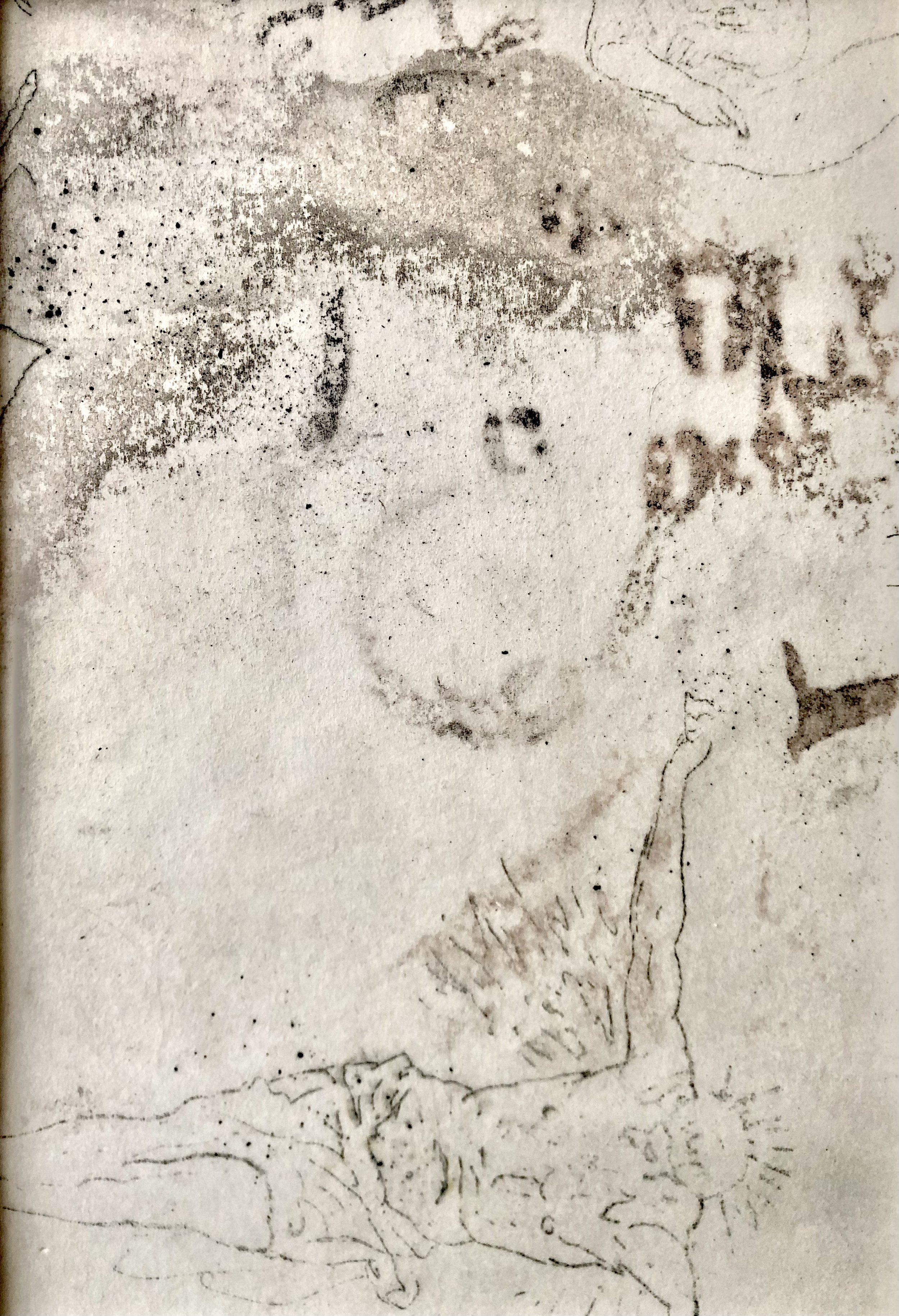 Lorenzo Romani, mixed media on paper