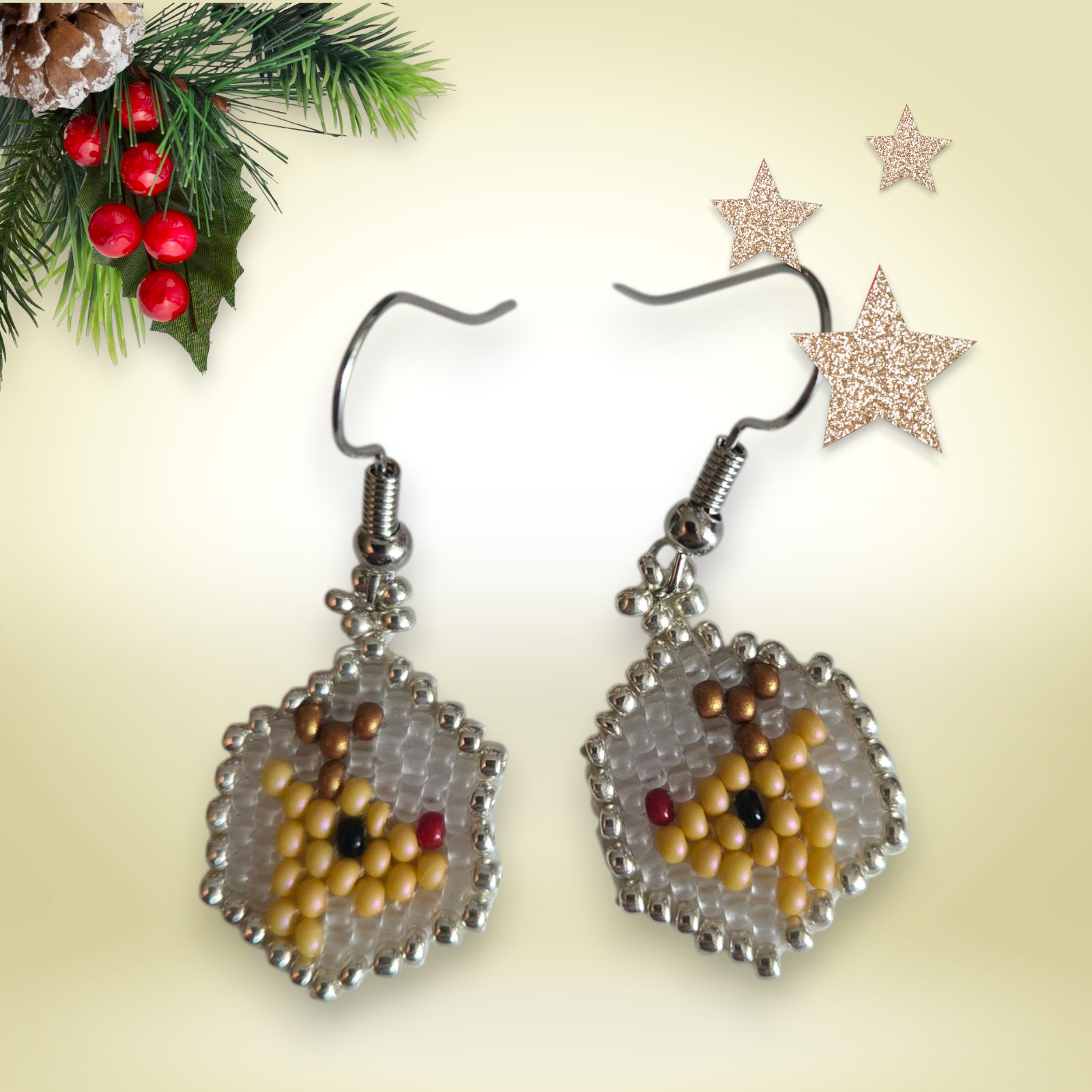 Festive Rudolph Earrings