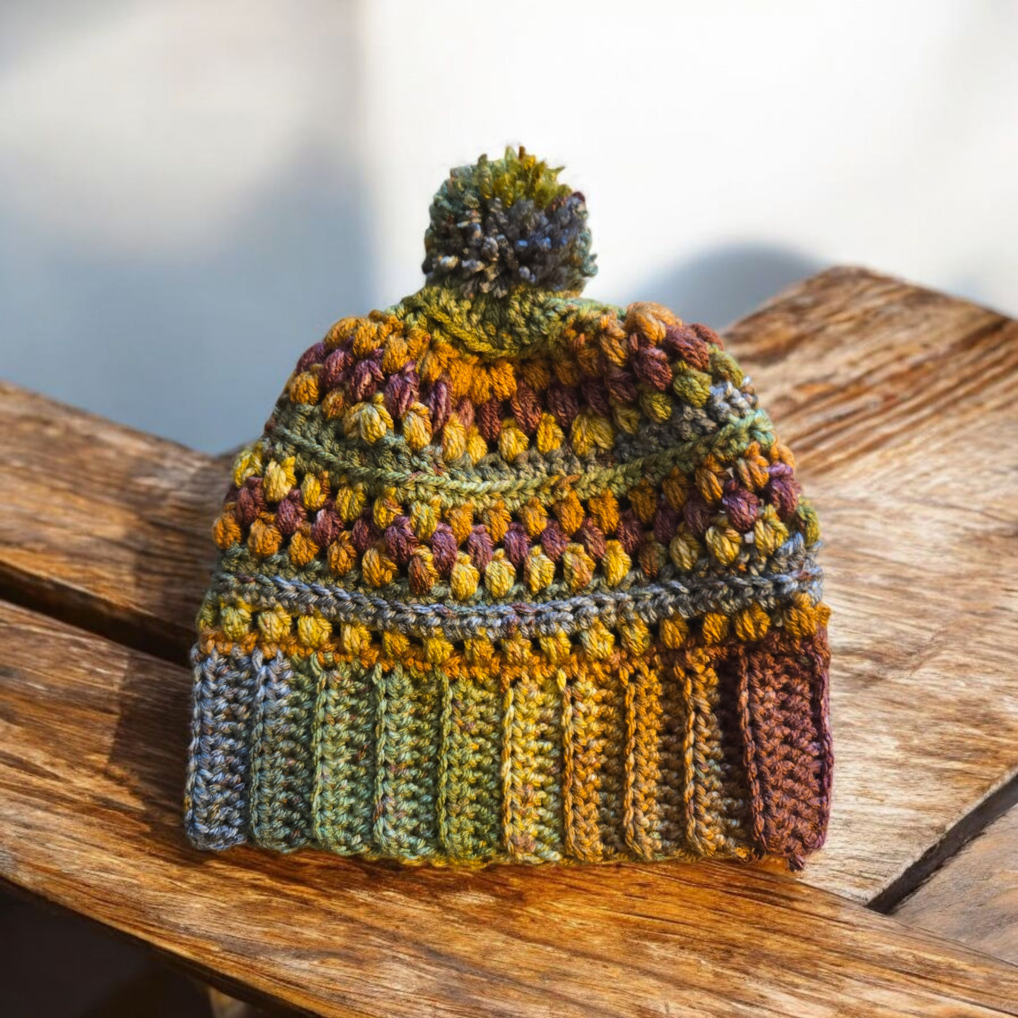 Cinnamon Cedar Pines Beanie