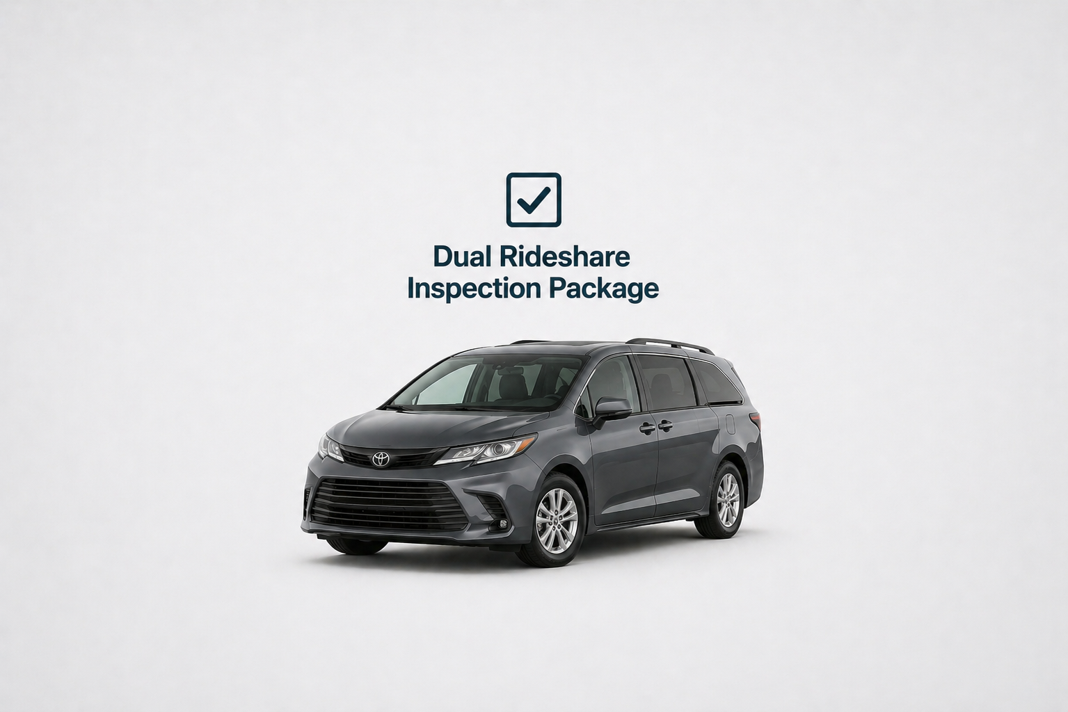 Dual Rideshare Inspection Package