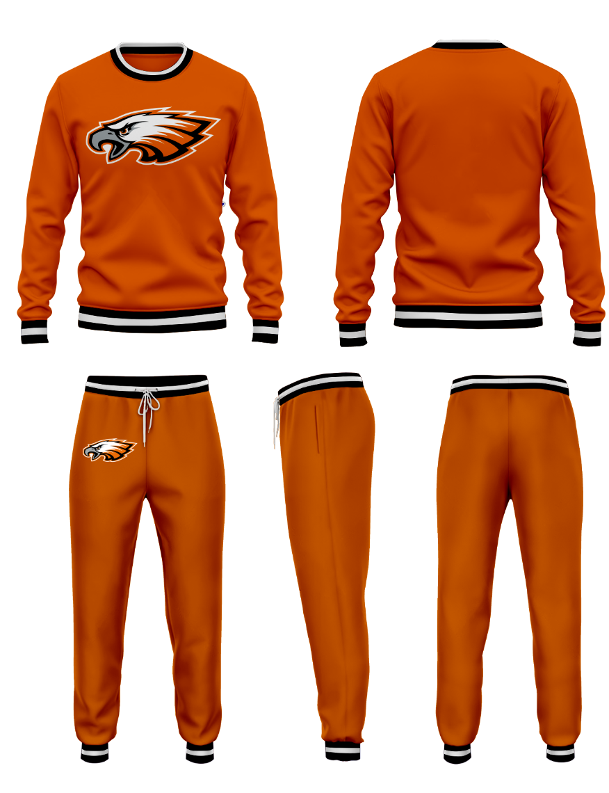 SOUTH CHARLESTON HS SWEAT SUIT EMBROIDERED