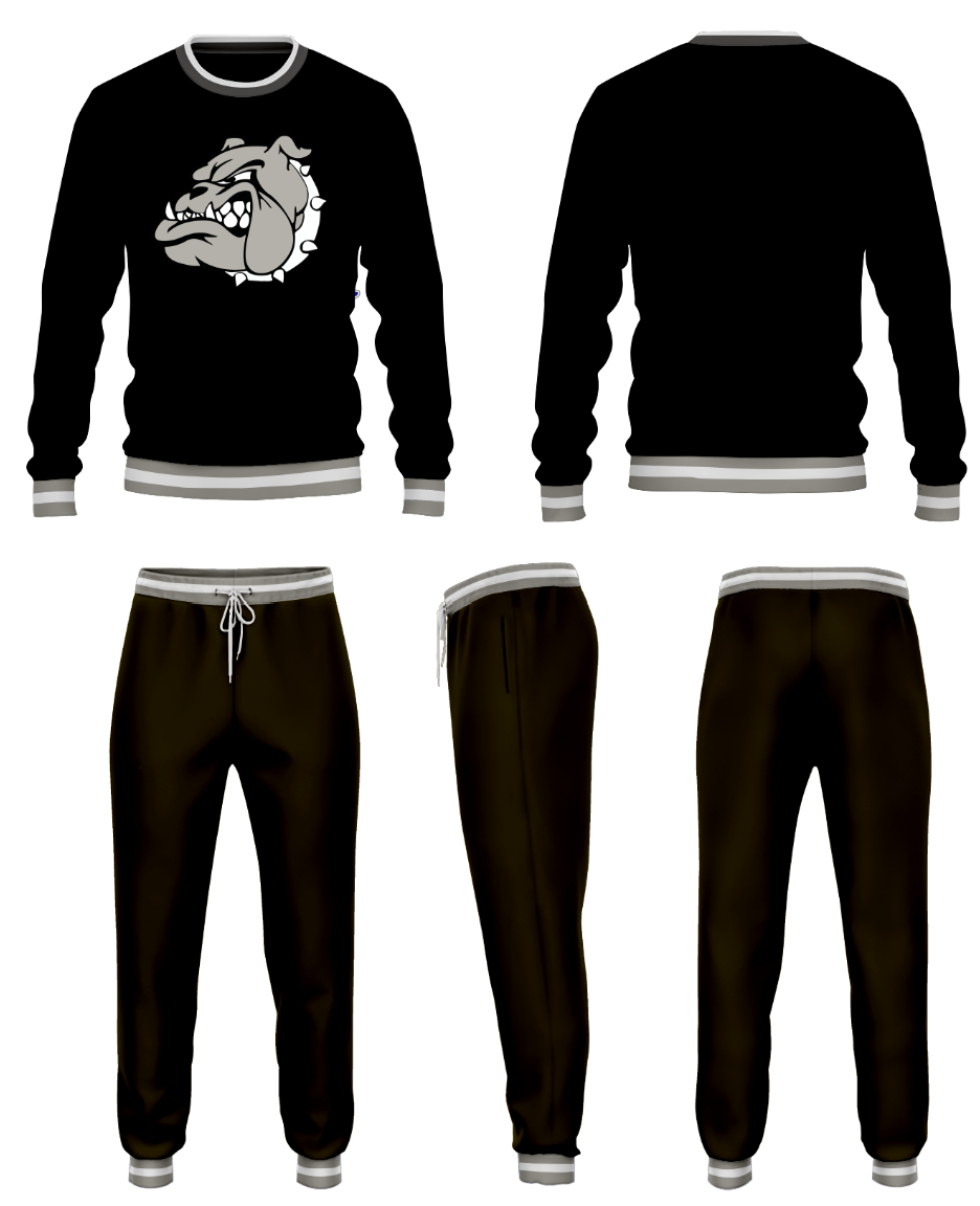 DUNBAR MS SWEAT SUIT EMBROIDERED