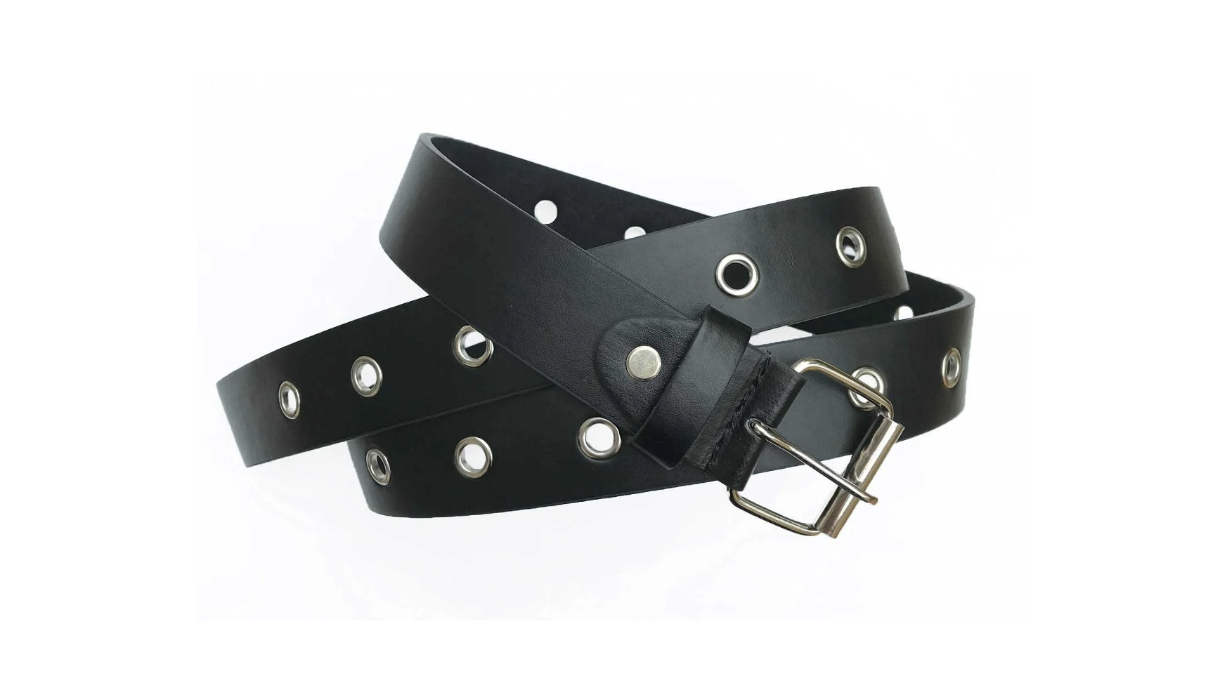 Nietengürtel, 1-Loch Gürtel für Damen und Herren in verschiedenen Längen