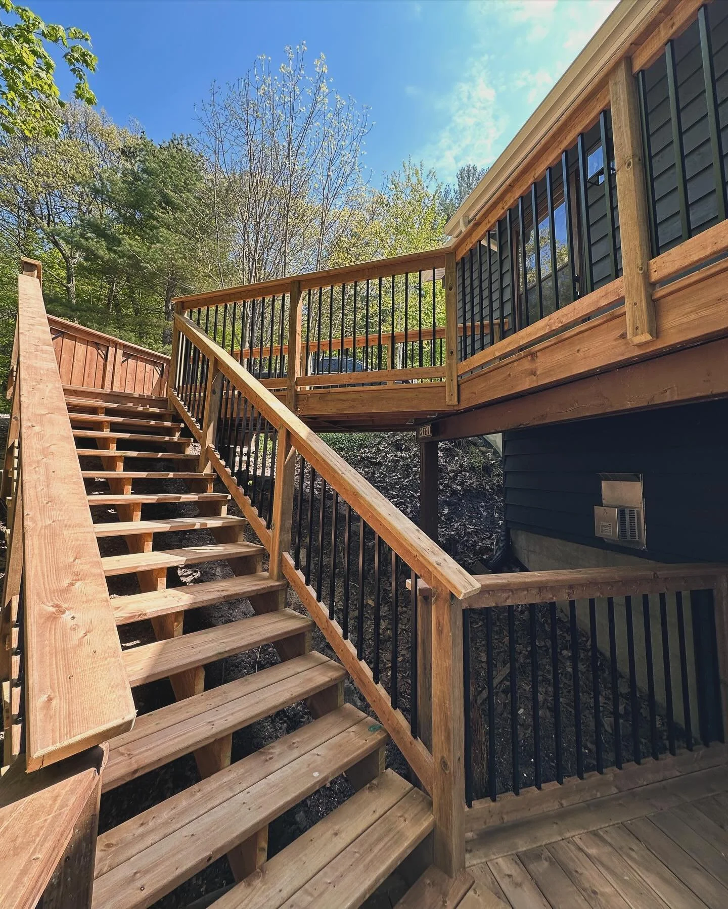 Love the way this deck turned out! No more rotten old boards
•
•
•
•
•
•
•
•
#lovewhatwedo#muskoka#interiordesign#kitchen#flooring#customkitchen#interiordesignideas#dock#cribdock#garage#boathouse#cottage#cottag