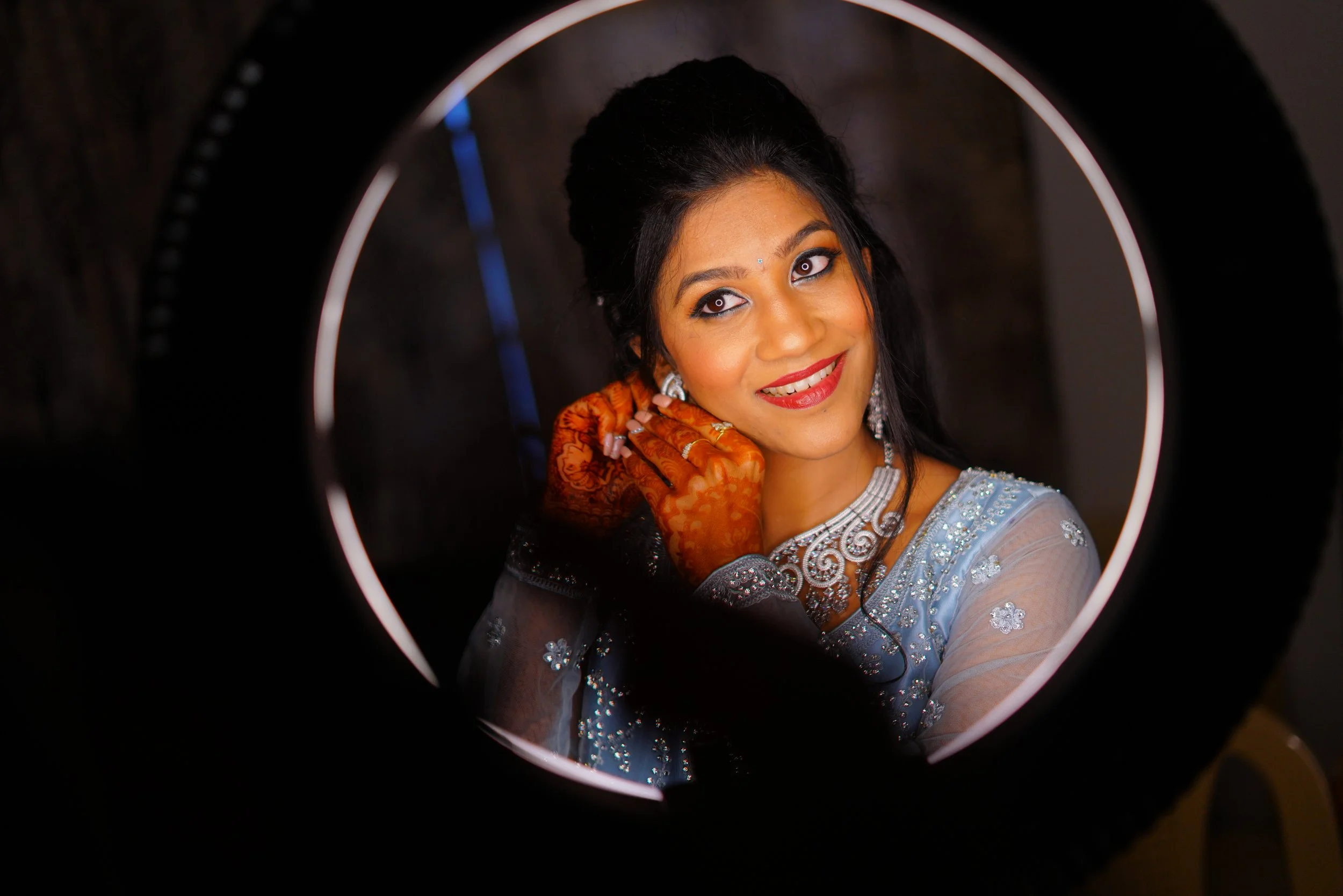 Pink By Neena Occasion Sangeet Makeup Bangalore
