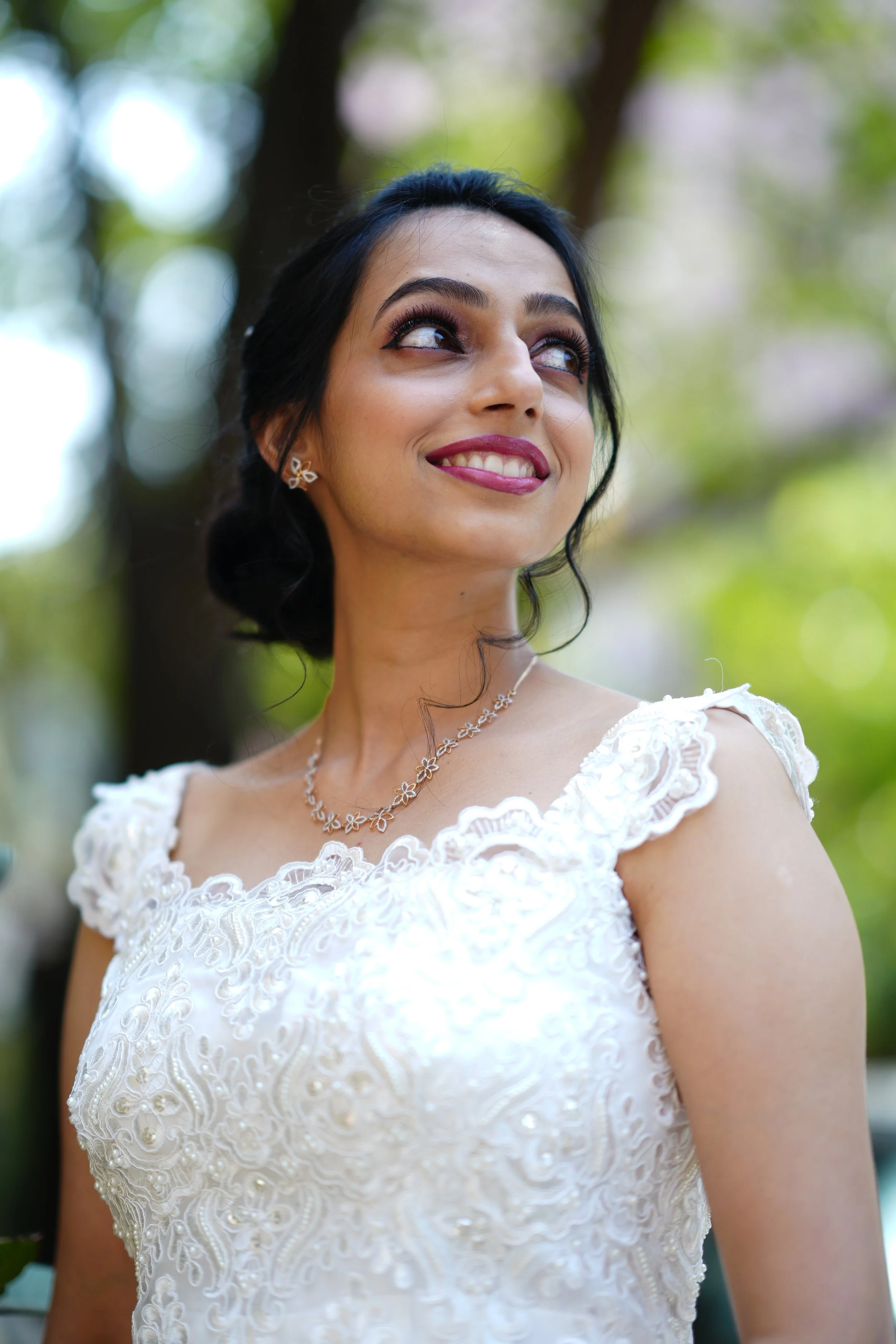 Subtle reception makeup Bangalore bride - elegant, long-lasting wedding glam by Neena