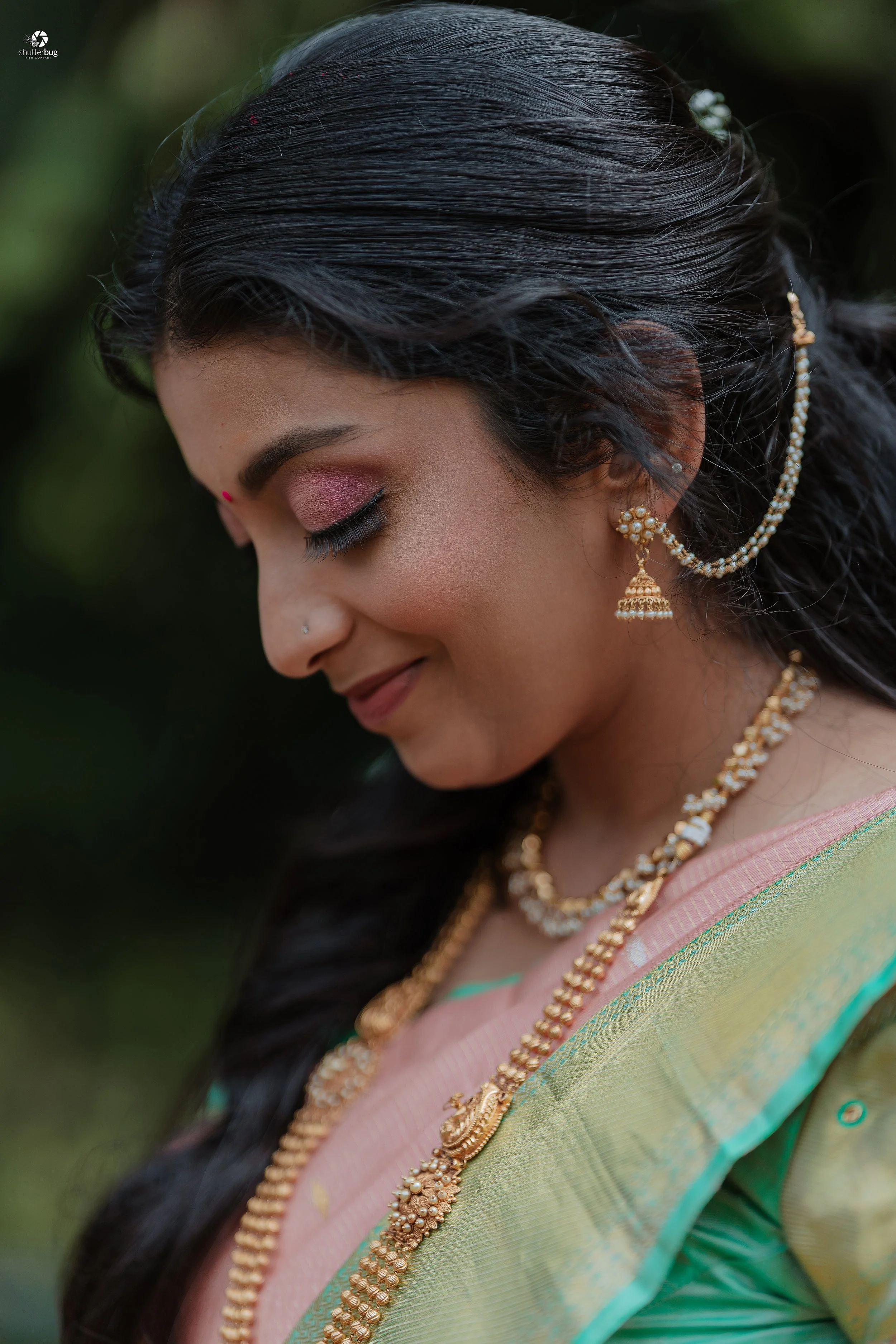 Bridal makeup trial and consultation process in Bangalore studio