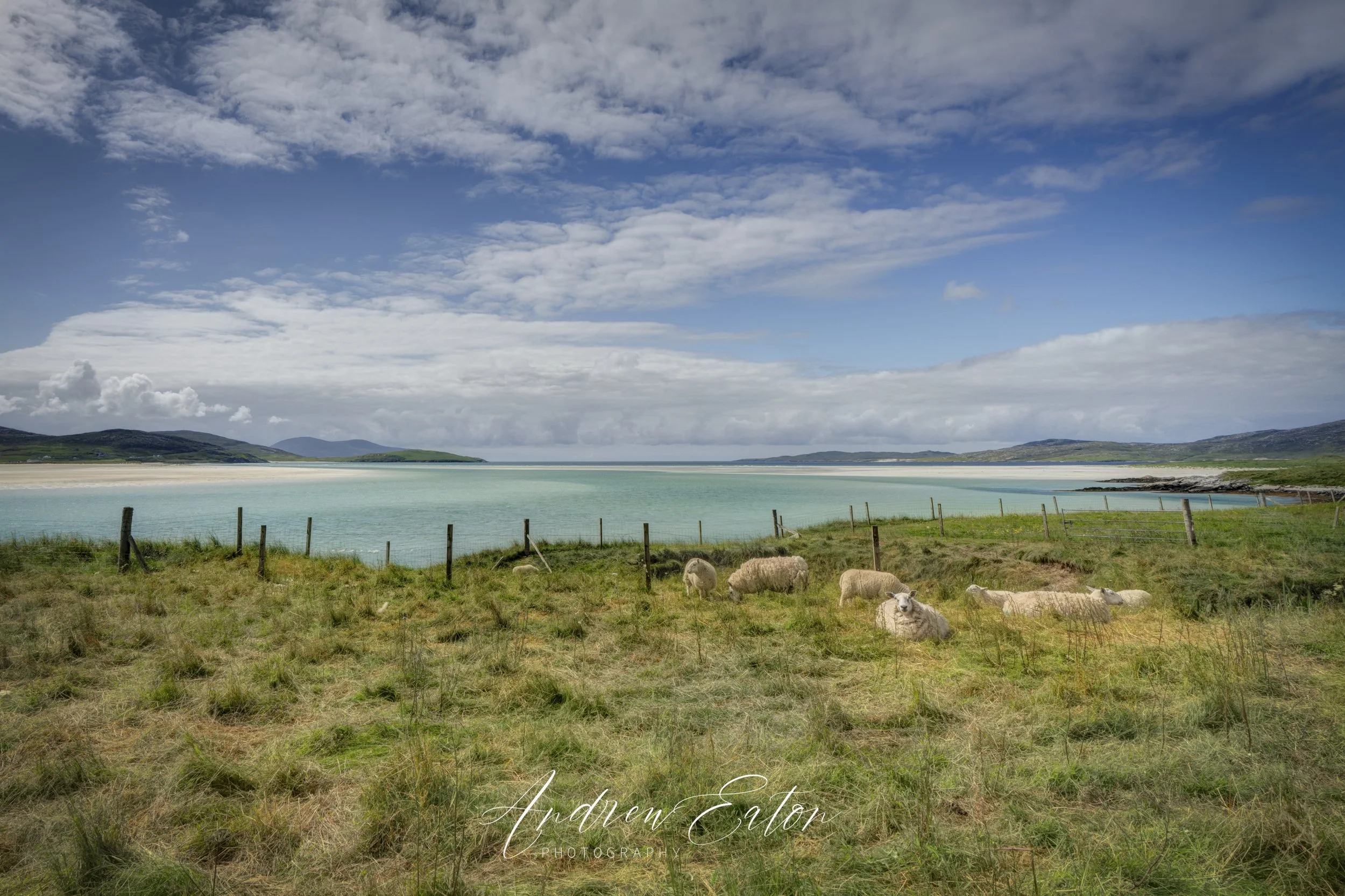 Overlooking Luskentyre Beach