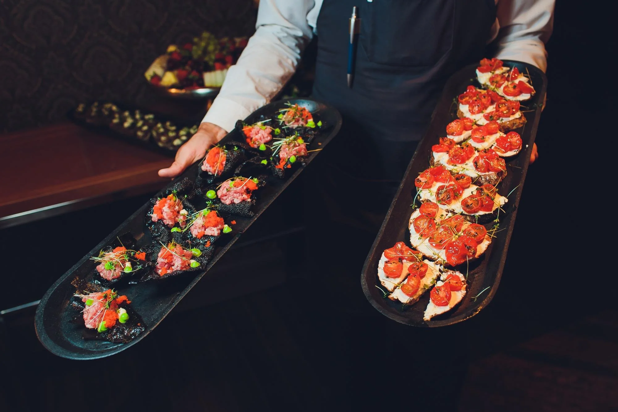 Edle Canapés und Häppchen für Firmenfeiern und Empfänge in Düsseldorf