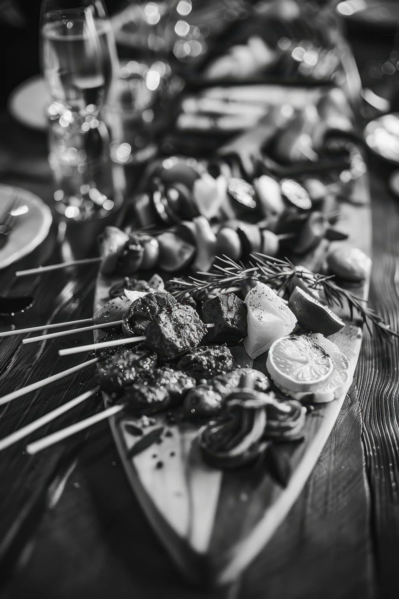 Barbecue Catering mit Fleischspießen – Rieger Catering Düsseldorf