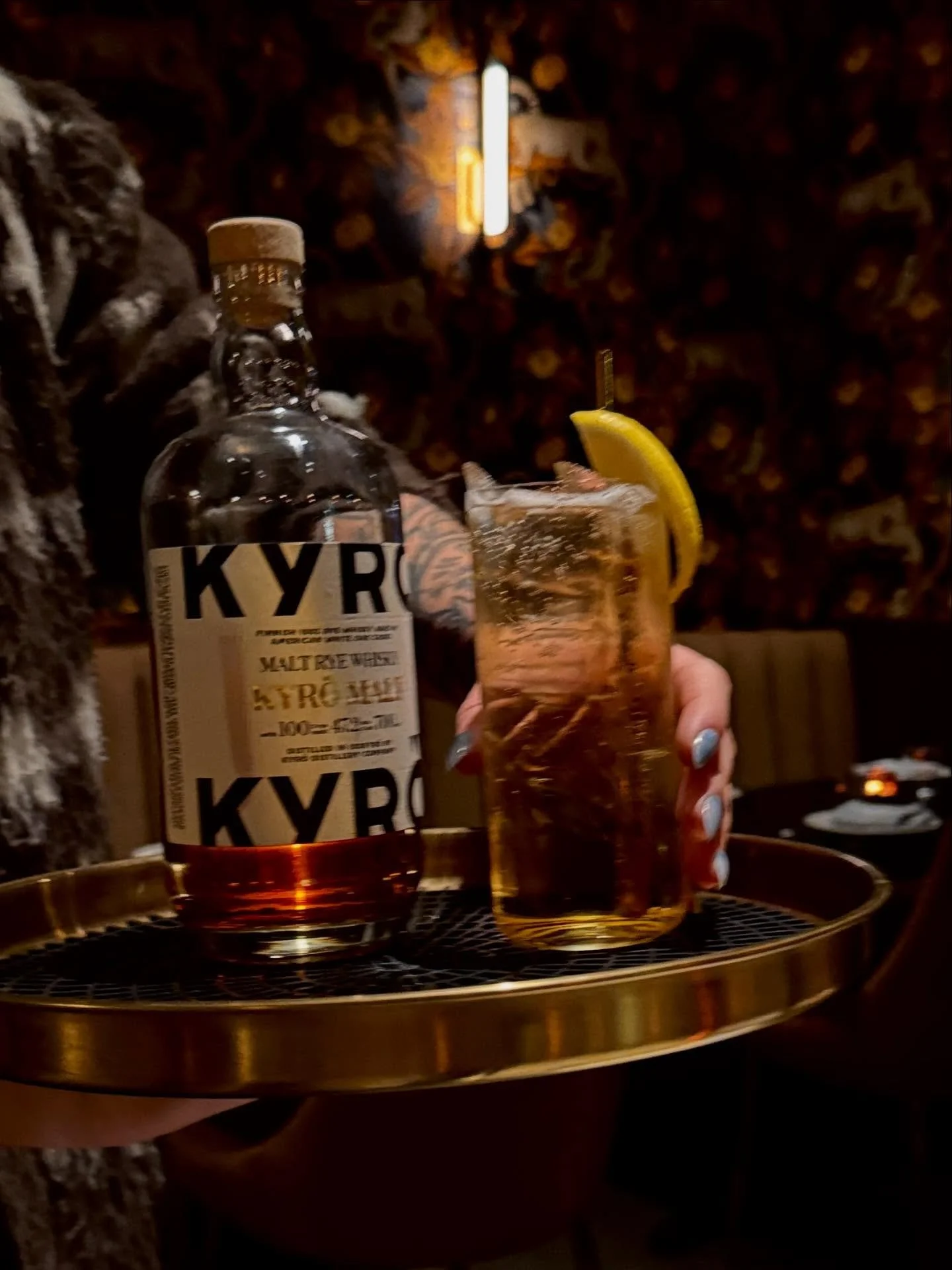 Kyr&ouml; Rye Malt from Finland. Single batch rye whisky made from 100% malted whole grain rye. Double copper pot distilled and aged in new American white oak casks for at least three years. Rye has a special place in the hearts of Finns; it gets its