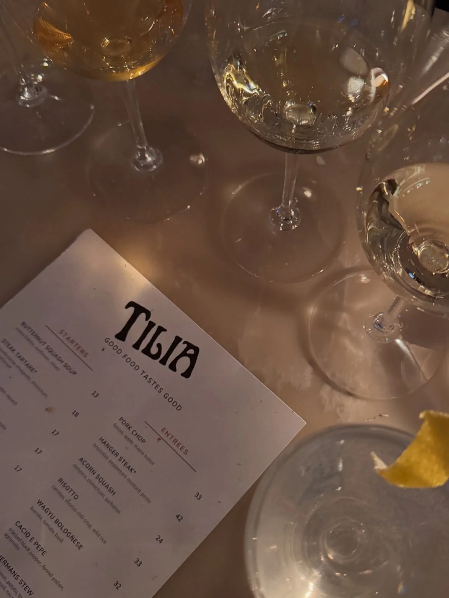 Tilia, for good food and sincere hospitality in Linden Hills. It&rsquo;s a guaranteed lovely time if Evan at the bar is taking care of you.