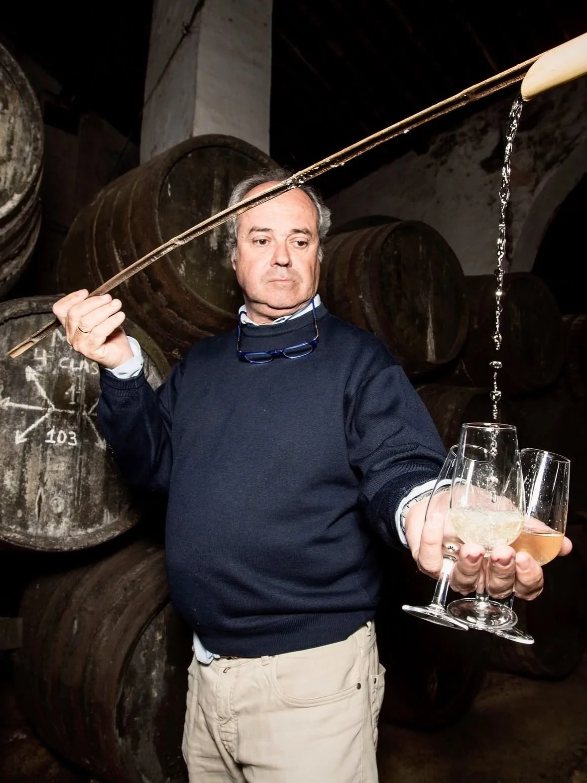 Bodegas La Cigarrera is located in the heart of Sanl&uacute;car de Barrameda and began life as an almacenista operation in 1758, owned by Joseph Col&oacute;m Darb&oacute;. The current bodega housing their solera of 500 barrels was started in 1891 in 