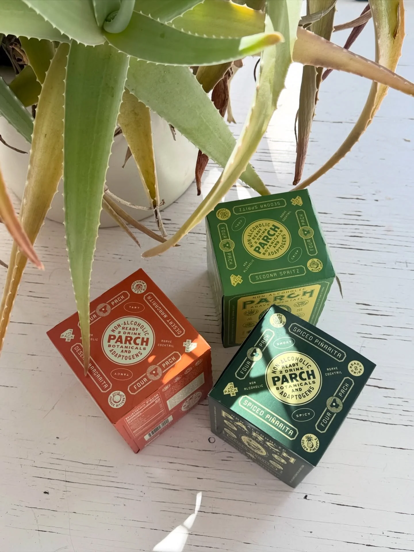 In developing Parch, founders Ila Byrne and Rodolfo Aldana studied ancient beverages, rituals and botanical infusions across Mexico and the Southwest, drawing inspiration from traditional plant-based beverages enjoyed as alternatives to alcohol. Thei