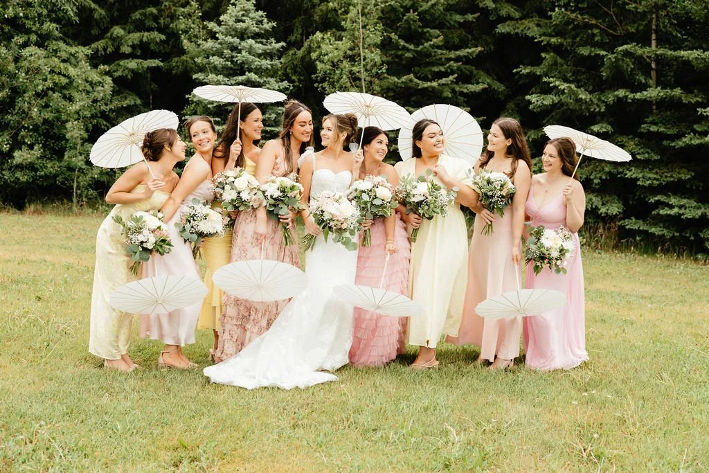 Even the rain doesn't stand a chance when you're with your best girls!!