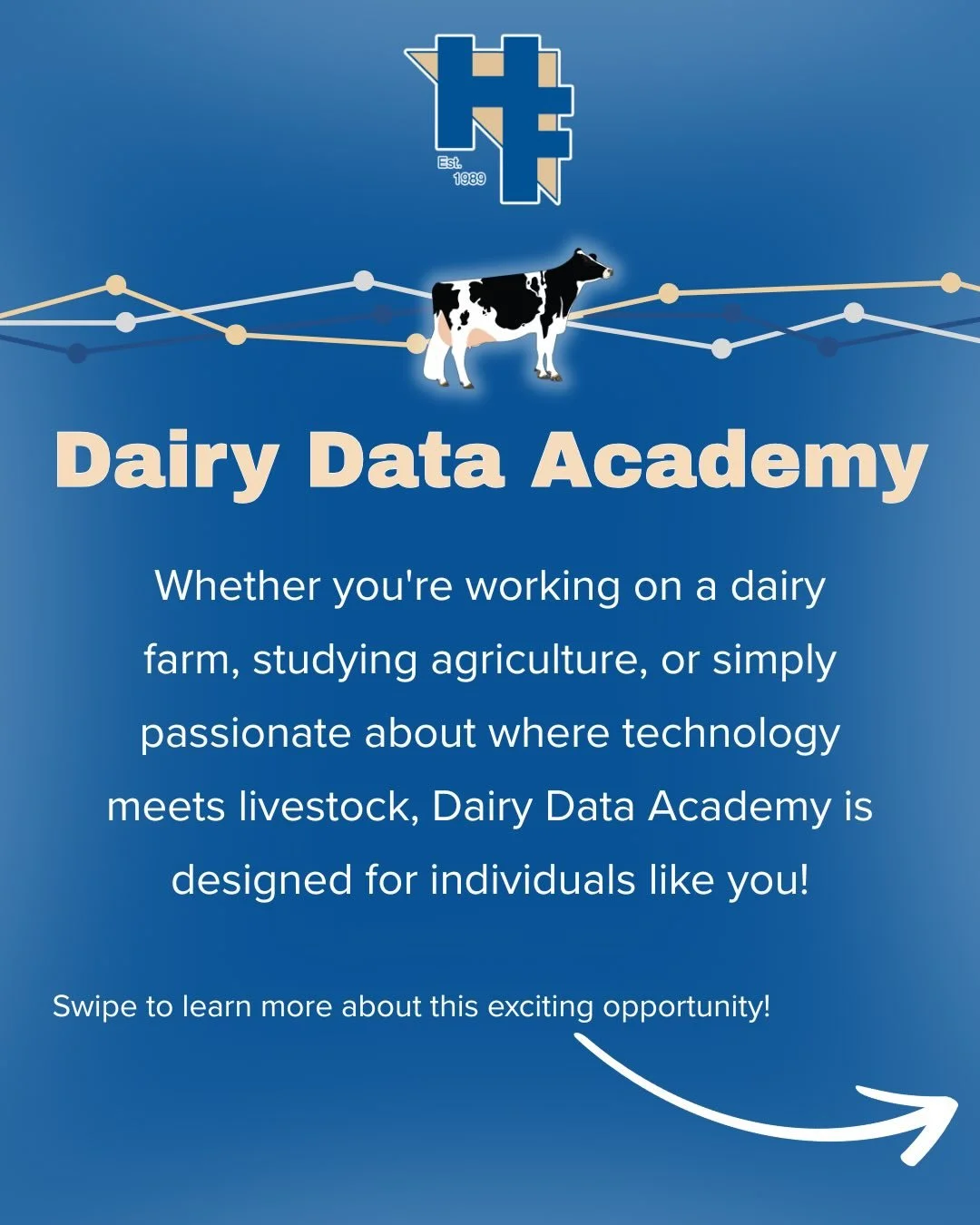 We&rsquo;re excited to announce the inaugural program next summer for young dairy enthusiasts to shape the future of the dairy industry. Learn more or express your interest on the Holstein Foundation website (link in bio)!