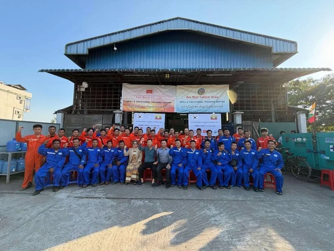 ကိုရီးယားနိုင်ငံရှိ သင်္ဘောကျင်းတွင် E-7-3 ဗီဇာ  ဂ​ဟေဆက်လုပ်သားဖြင့် အလုပ်ခန့်အပ်ထားရန် 