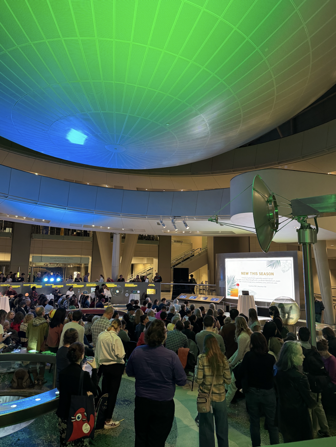 Each month at SciCafe, the Museum transforms into a space where science and community come together. The Public Programs team brings scientists from around the world to share their research, take live questions from New Yorkers, and make cutting-edge