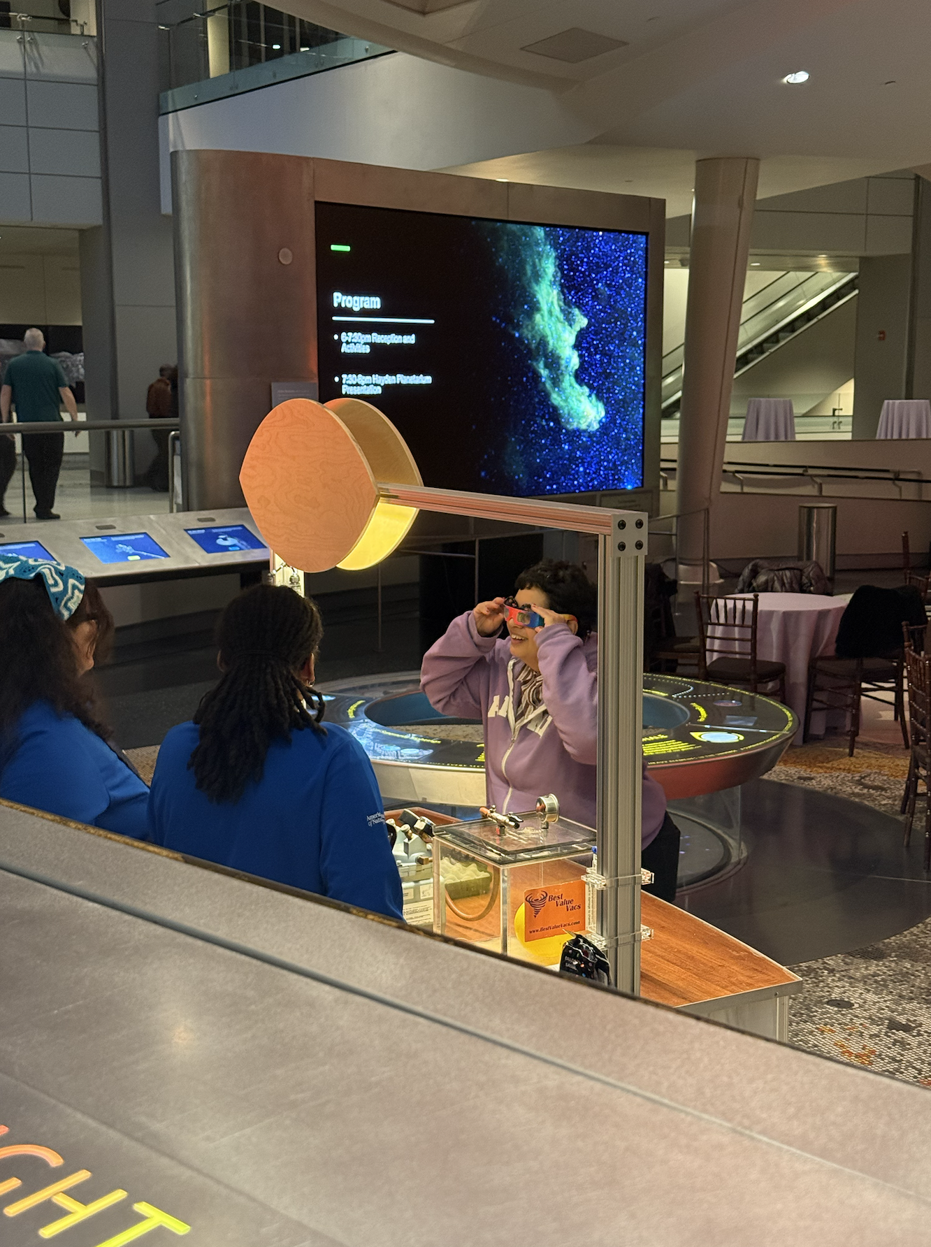 I work with MEEP volunteers to deliver the Member Star Party, welcoming 600–800 guests each year.