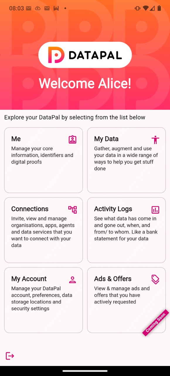 DataPal Home Screen.png