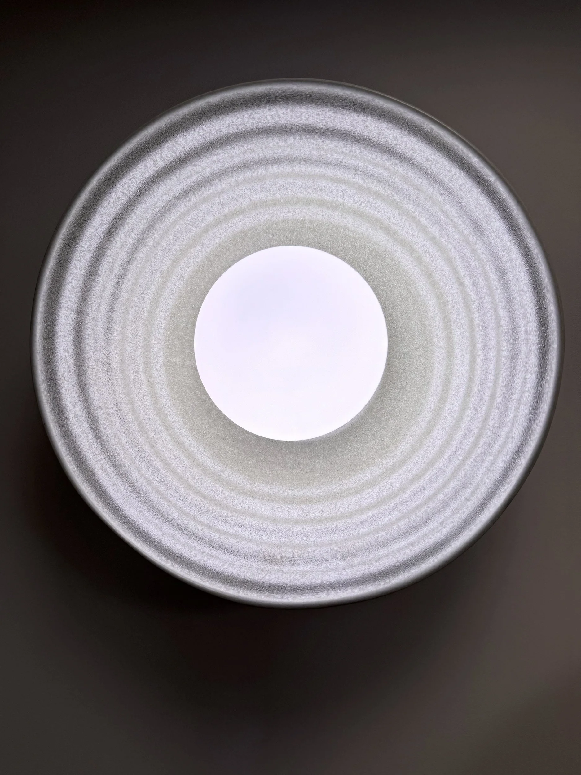 Ceramic wall light