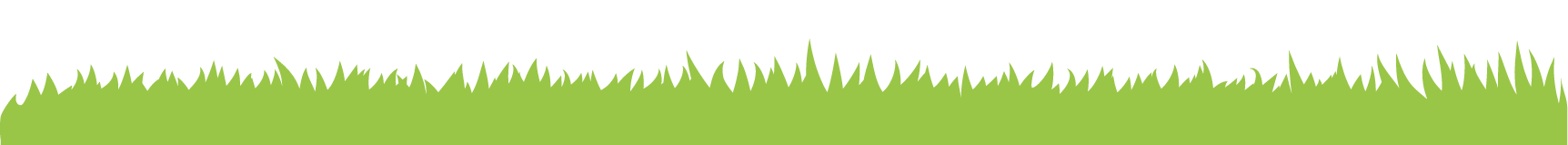 Illustration of a grassy terrain with green grass blades on a black background.