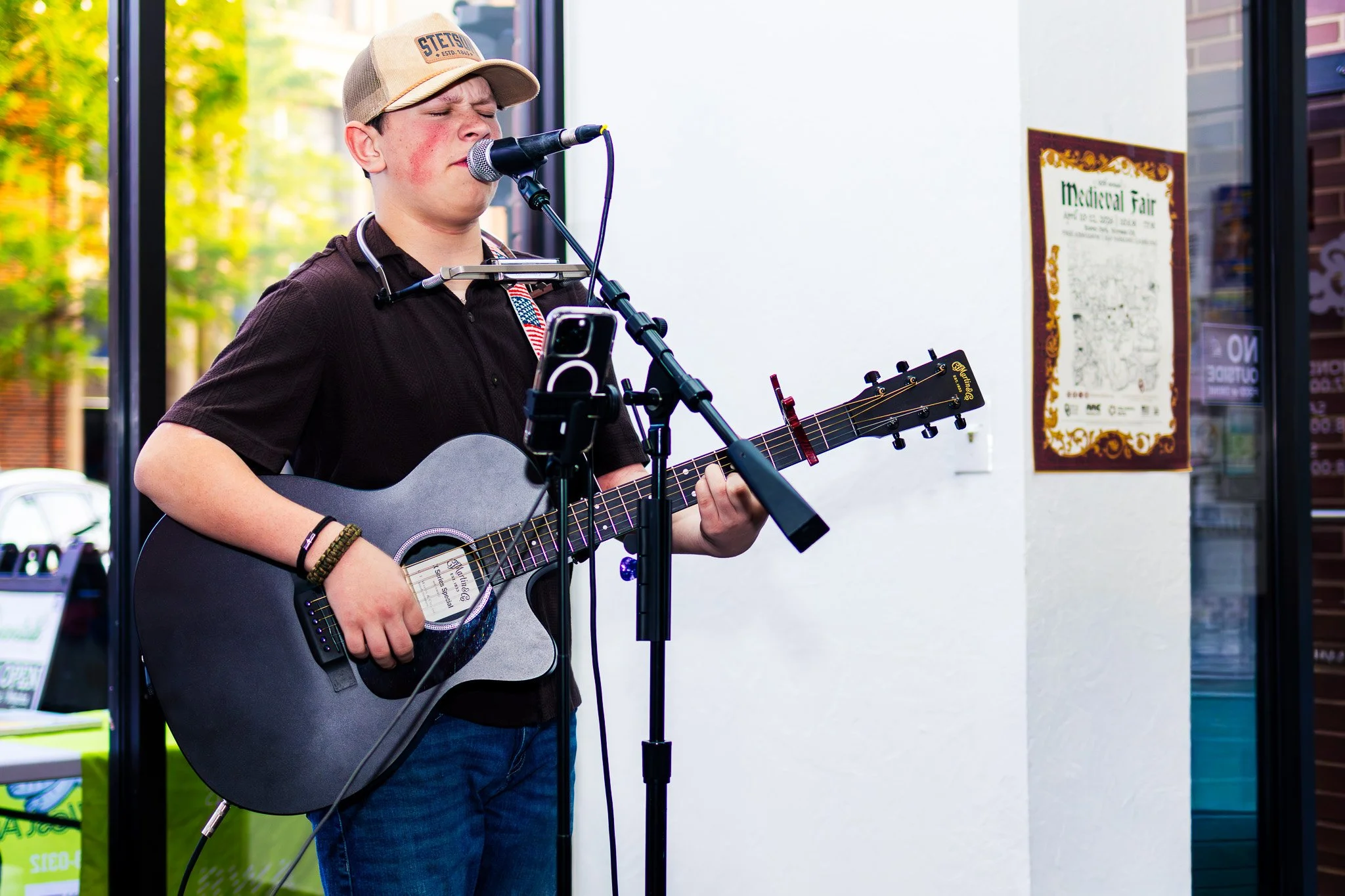 Wyatt Cox at Beanstalk Coffee Norman, OK